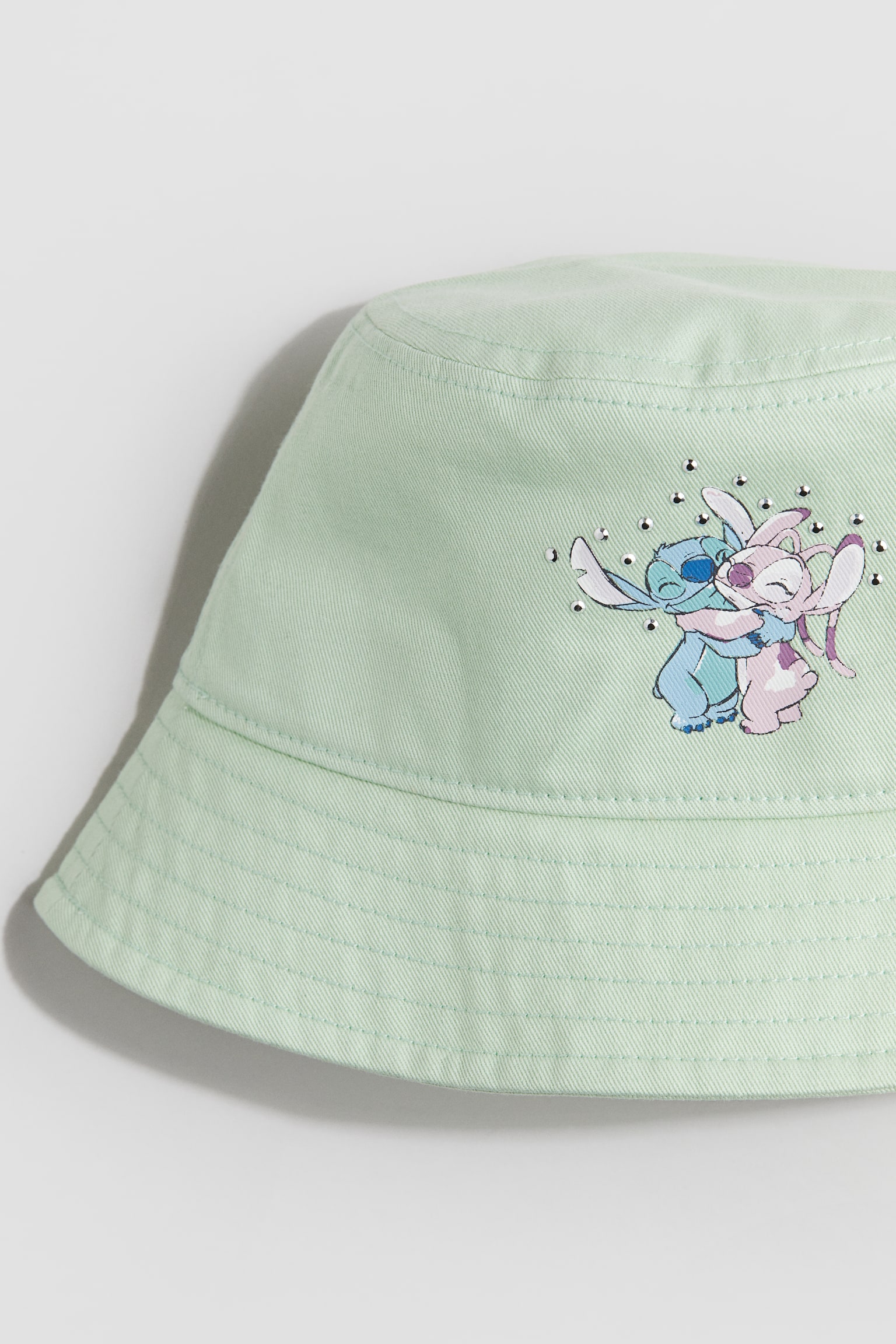 Детская панама H&M Bucket Hat with Printed Motif, цвет: Зелёный — фото 2