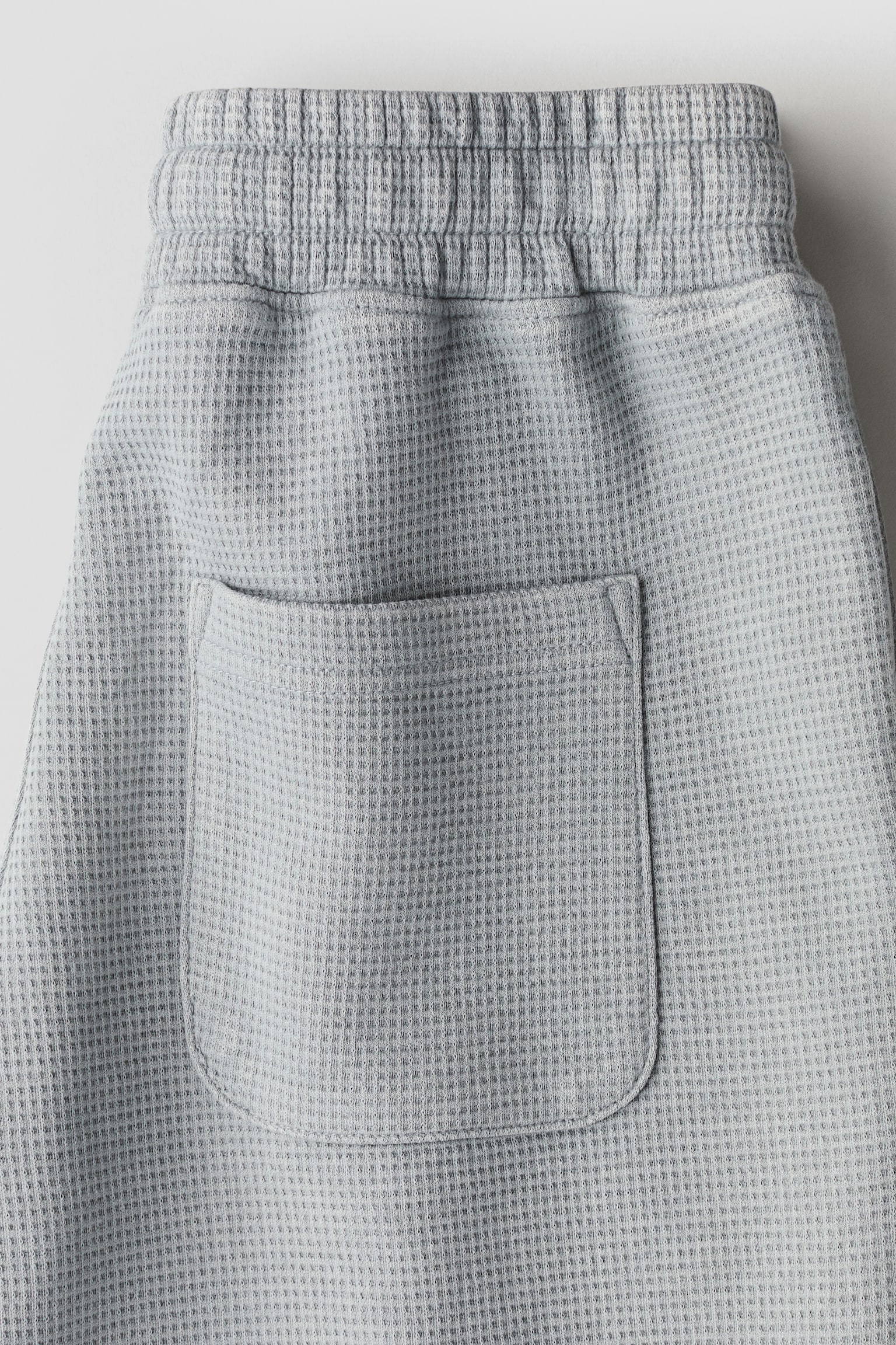 2-piece waffled cotton set - Light grey - 3