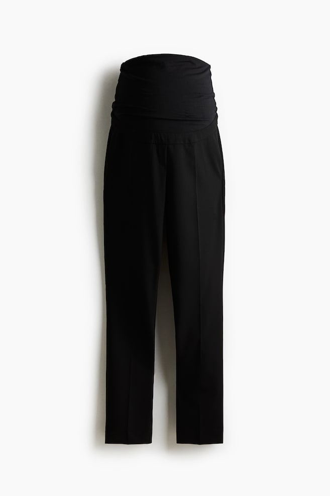 MAMA Pantalón pitillo - Negro/Gris - 1