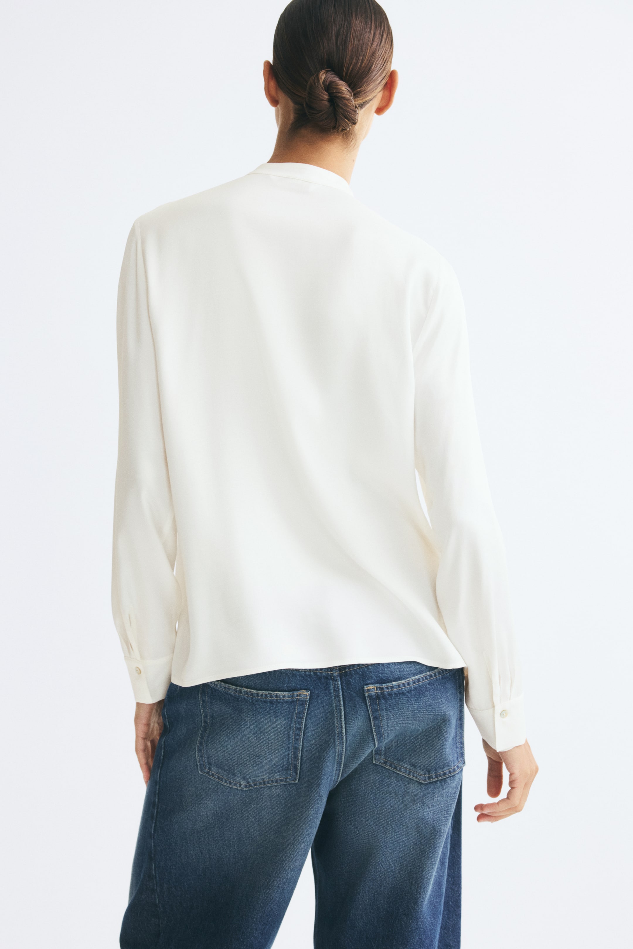 Fringed Viscose Blouse