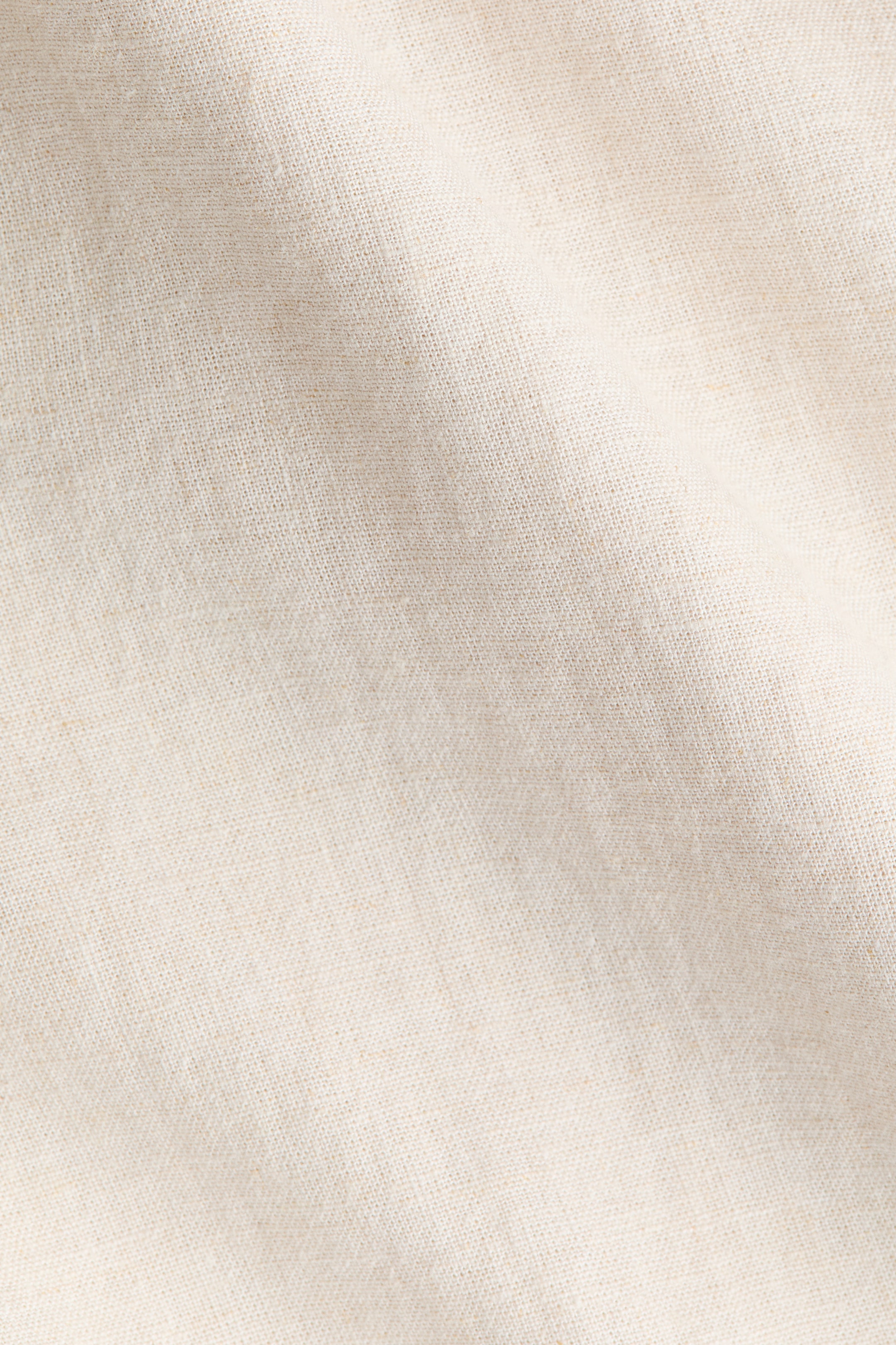 Chemise ample en lin mélangé