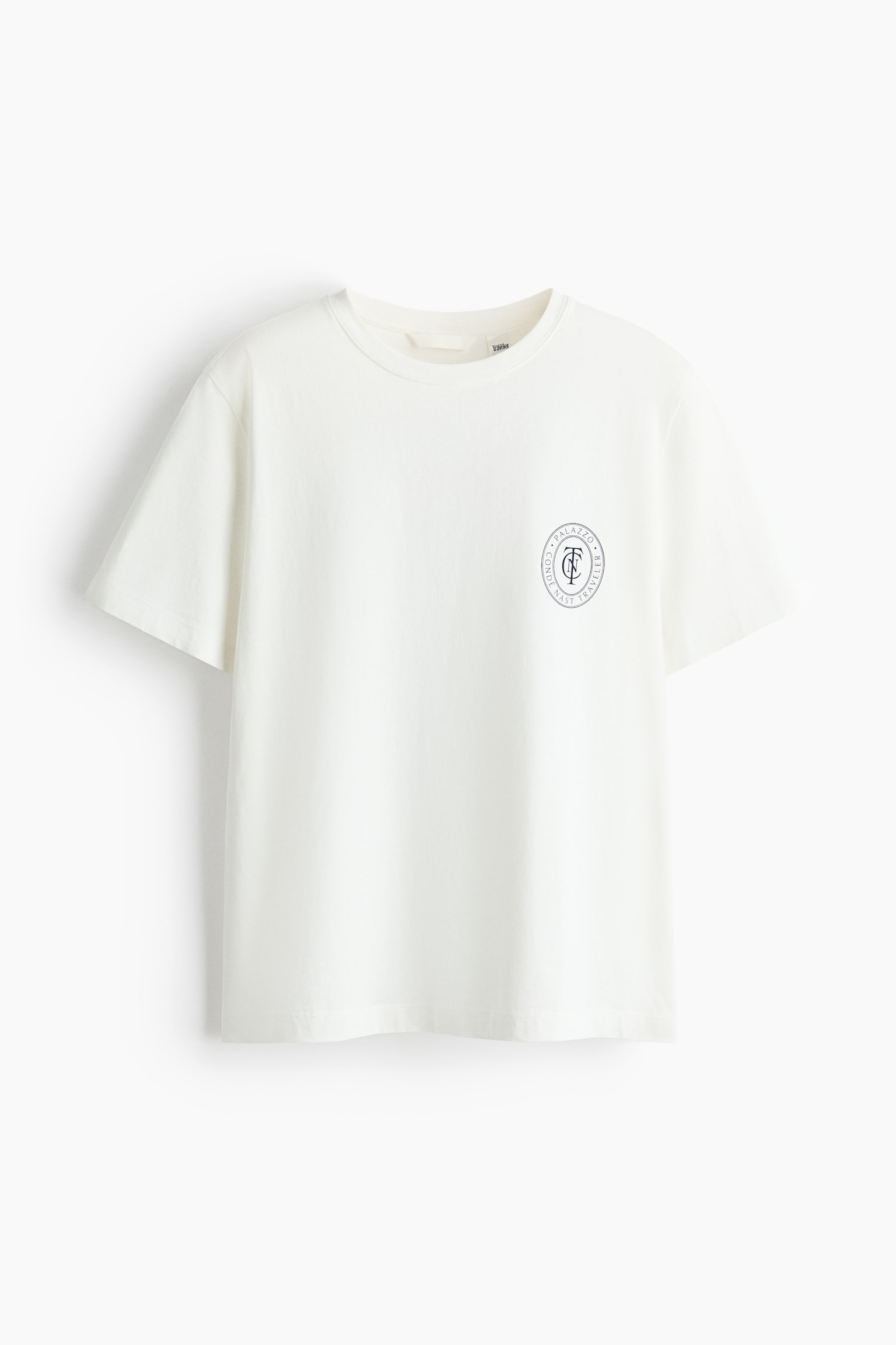Printed T-Shirt - White/Condé Nast Traveler/Brown/Condé Nast Traveler/Yellow/Condé Nast Traveler - 1