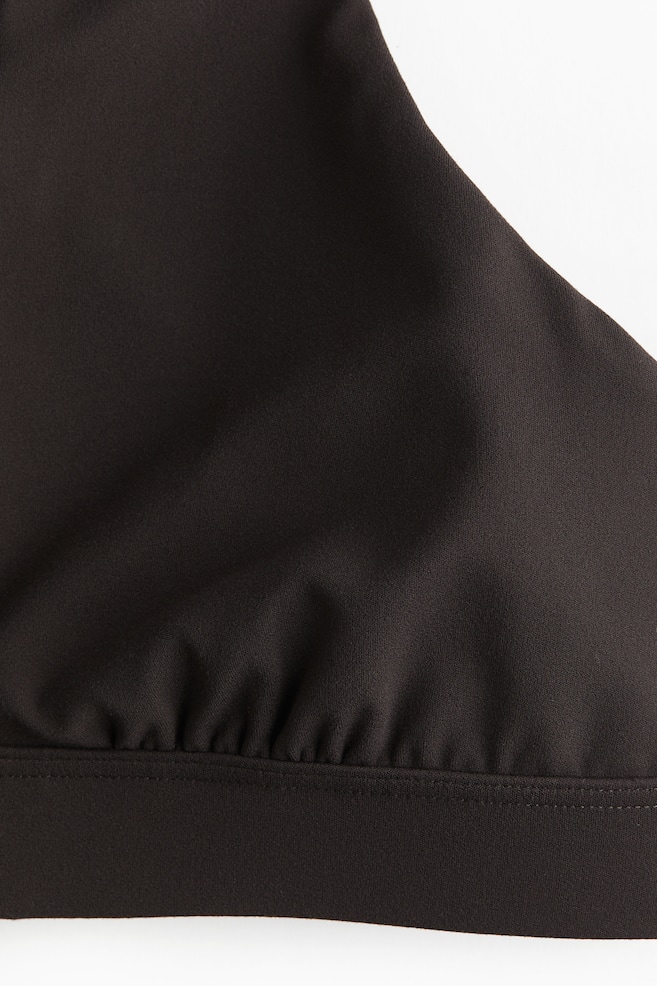 Light Support Sports bra with SoftMove™-Dark brown - 2