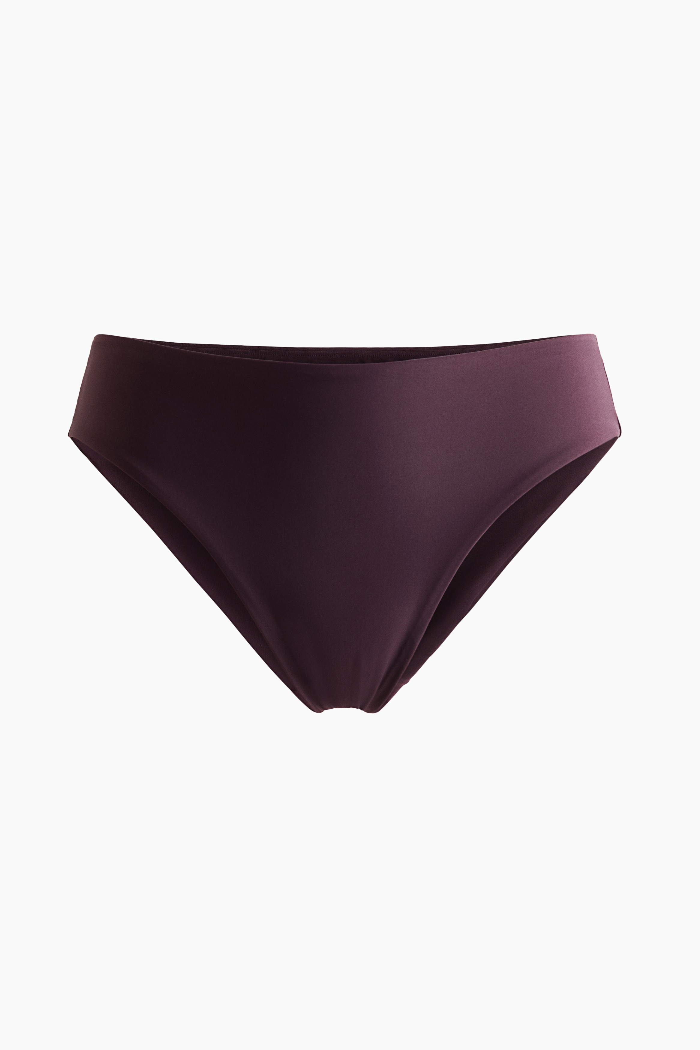 Culotte de bikini de sport Lycra🅫 - Violet aubergine