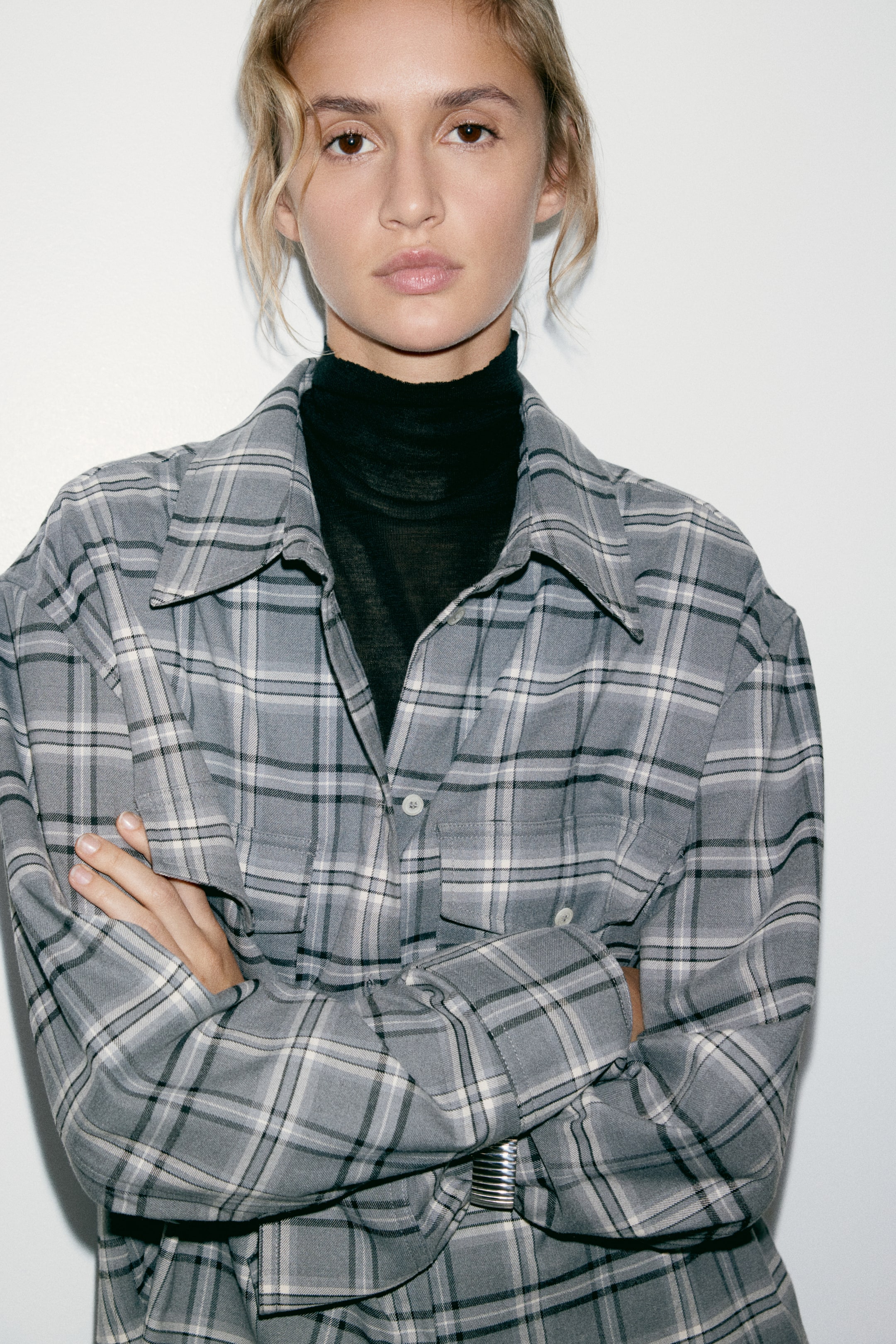 Oversized Flannel Shirt