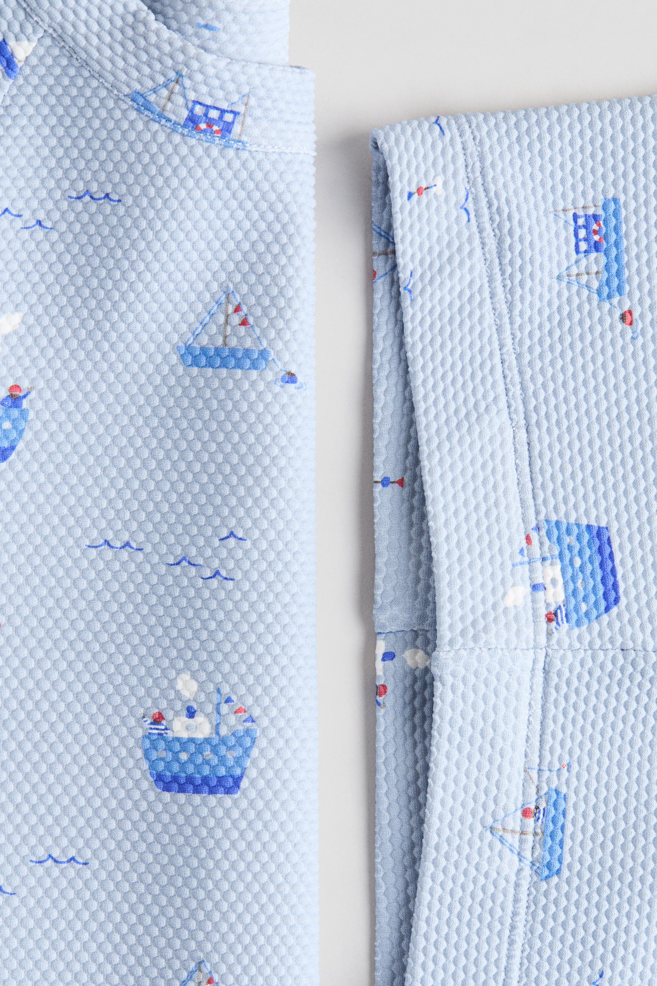 View larger image: UPF 50 swim set - Light blue/Boats - Kids | H&M IN 3