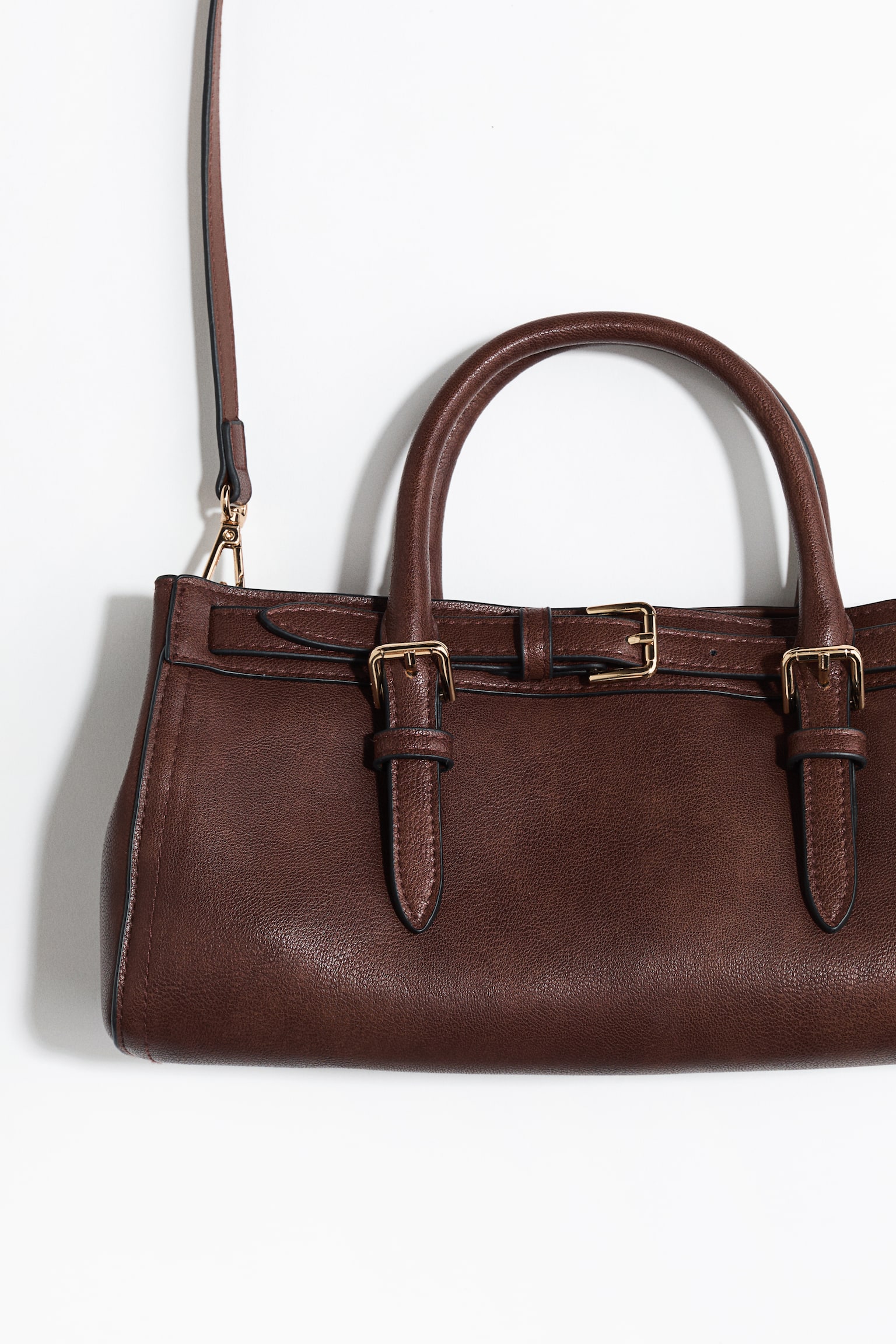 Shoulder bag - Dark brown/Black - 4