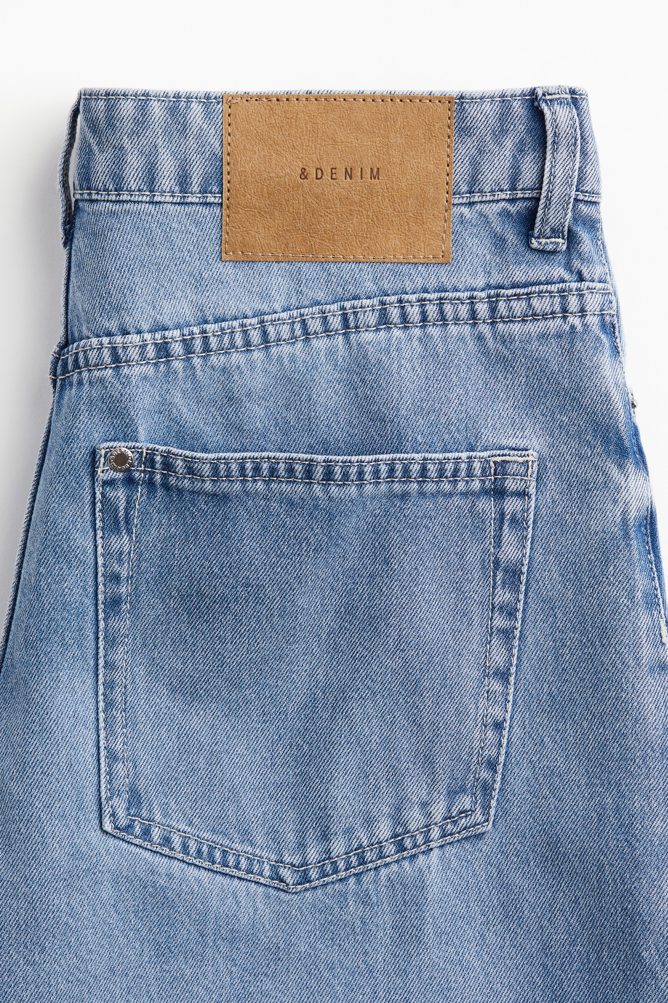 バギーハイデニム - ライトデニムブルー - レディース | H&M JP
