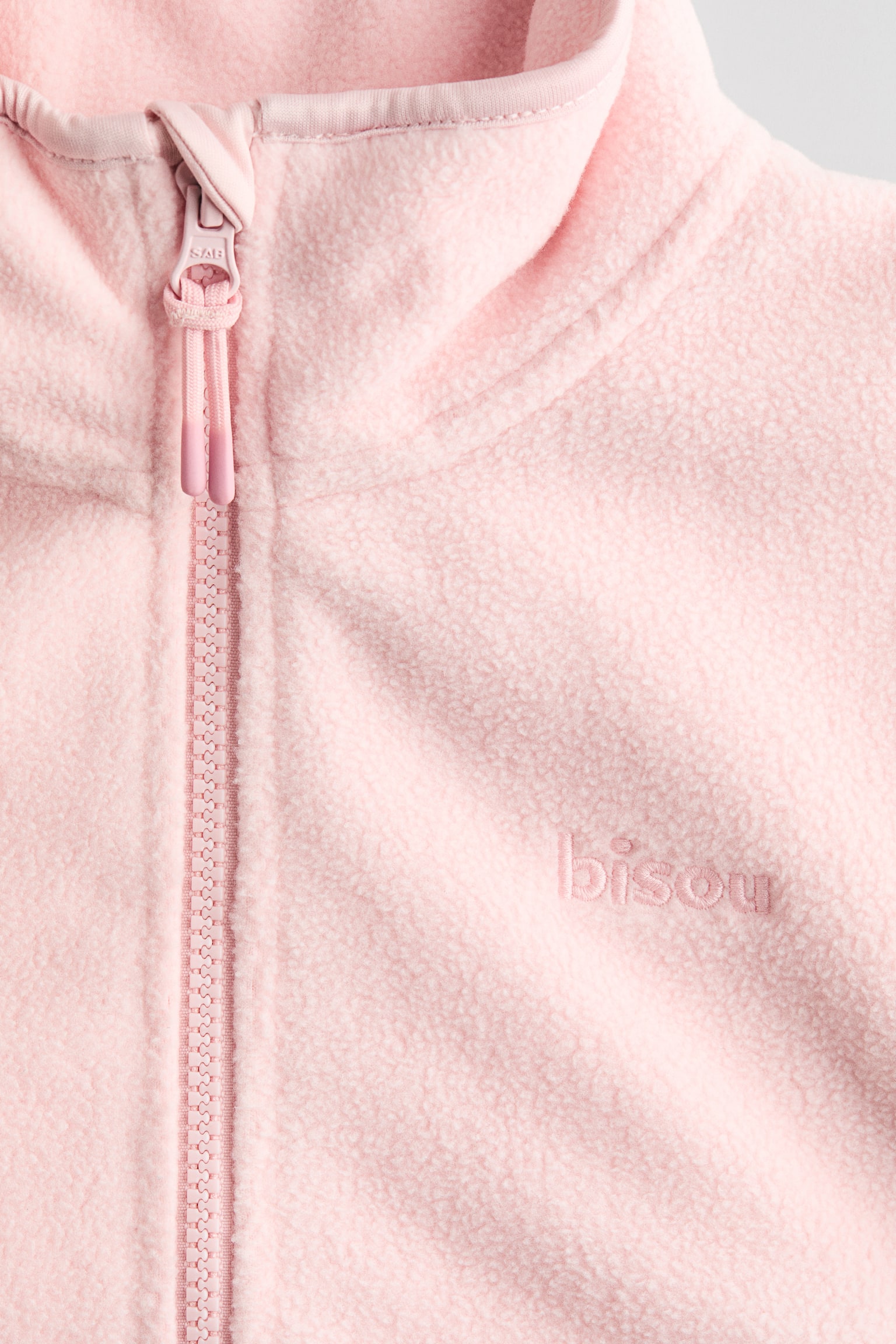Fleece jacket - Light pink/Navy blue - 2