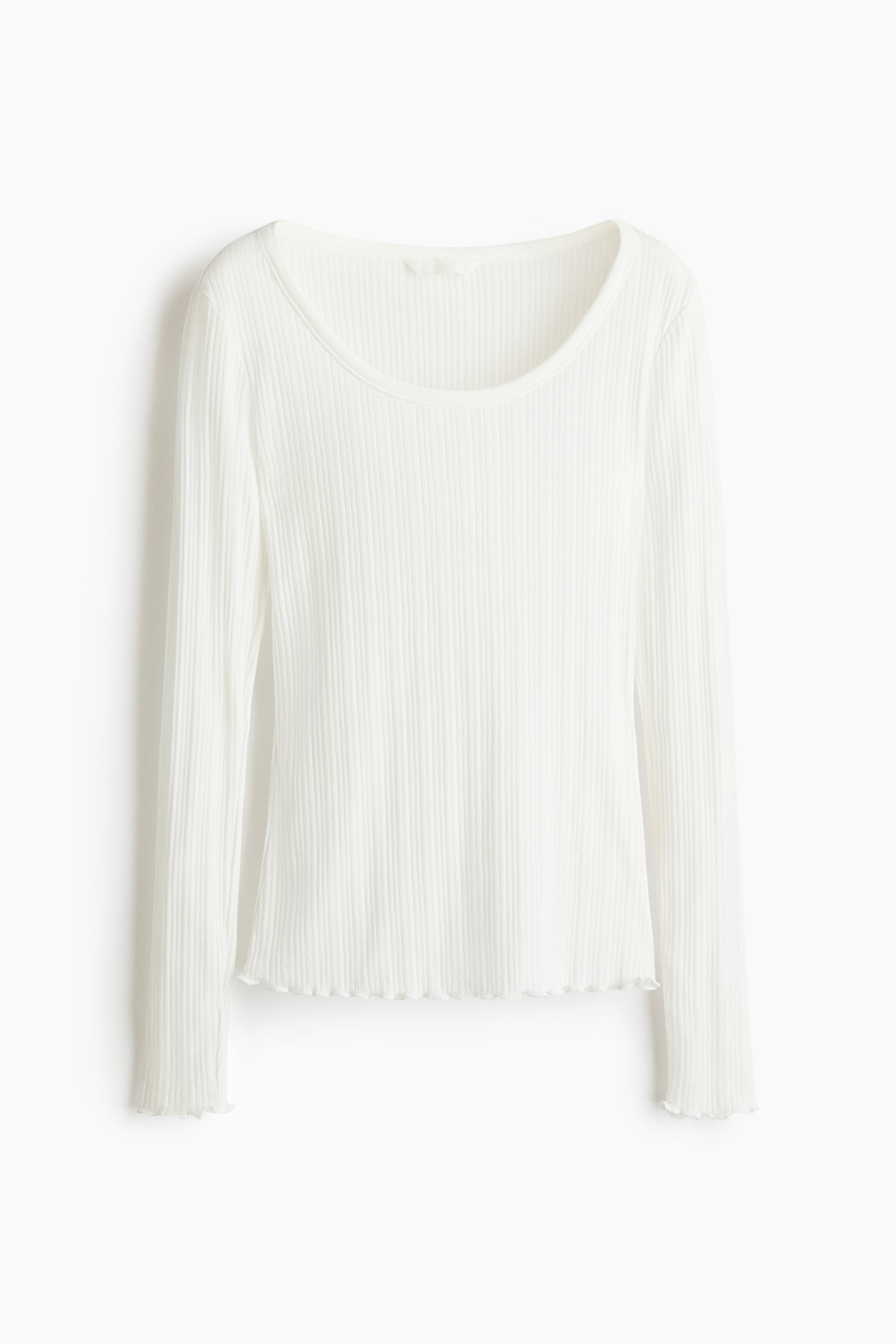 Top z ažurového žerzeje - Bílá/Tmavě hnědá/Bleděmodrá