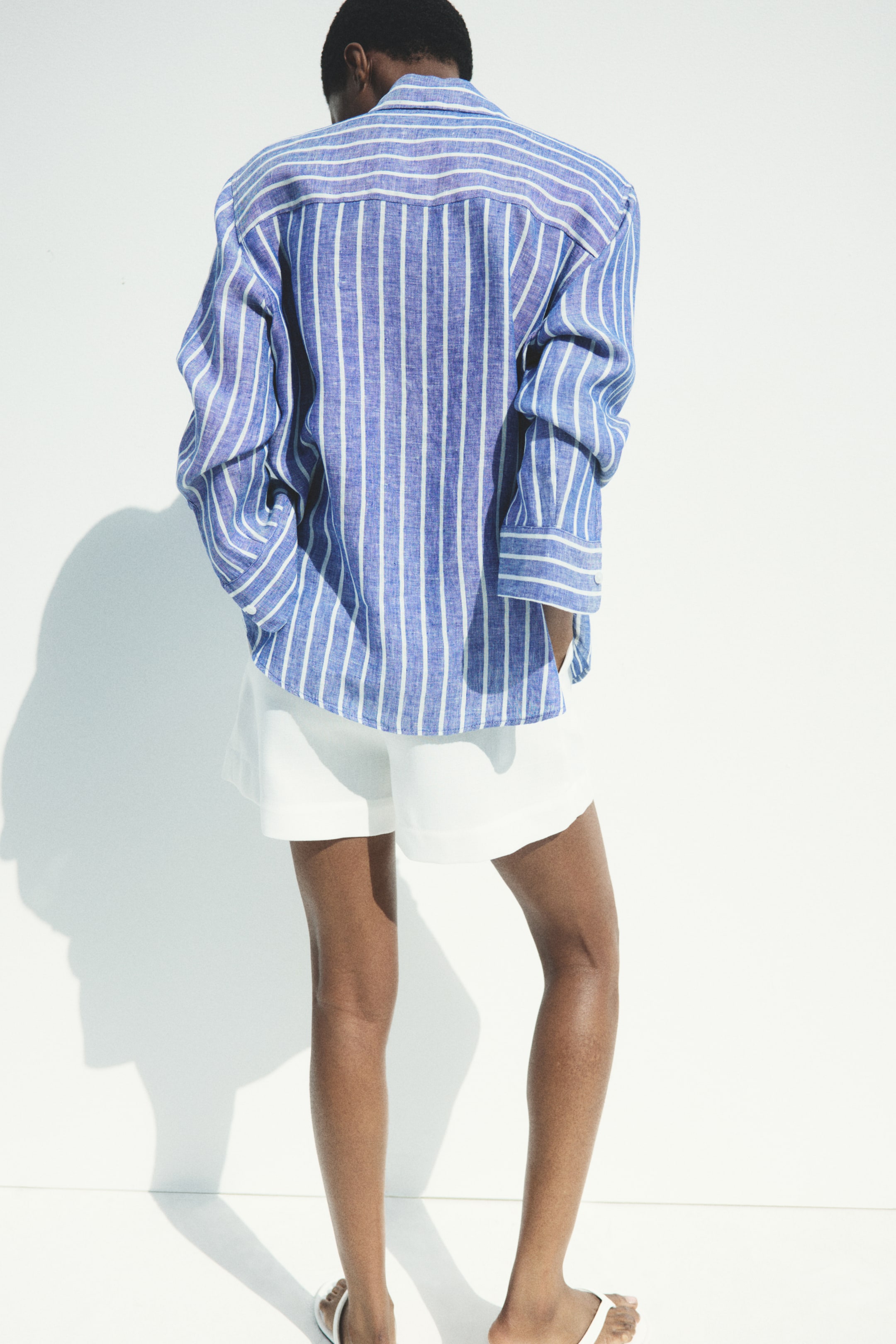 Женские рубашки H&M Linen Shirt — фото 4