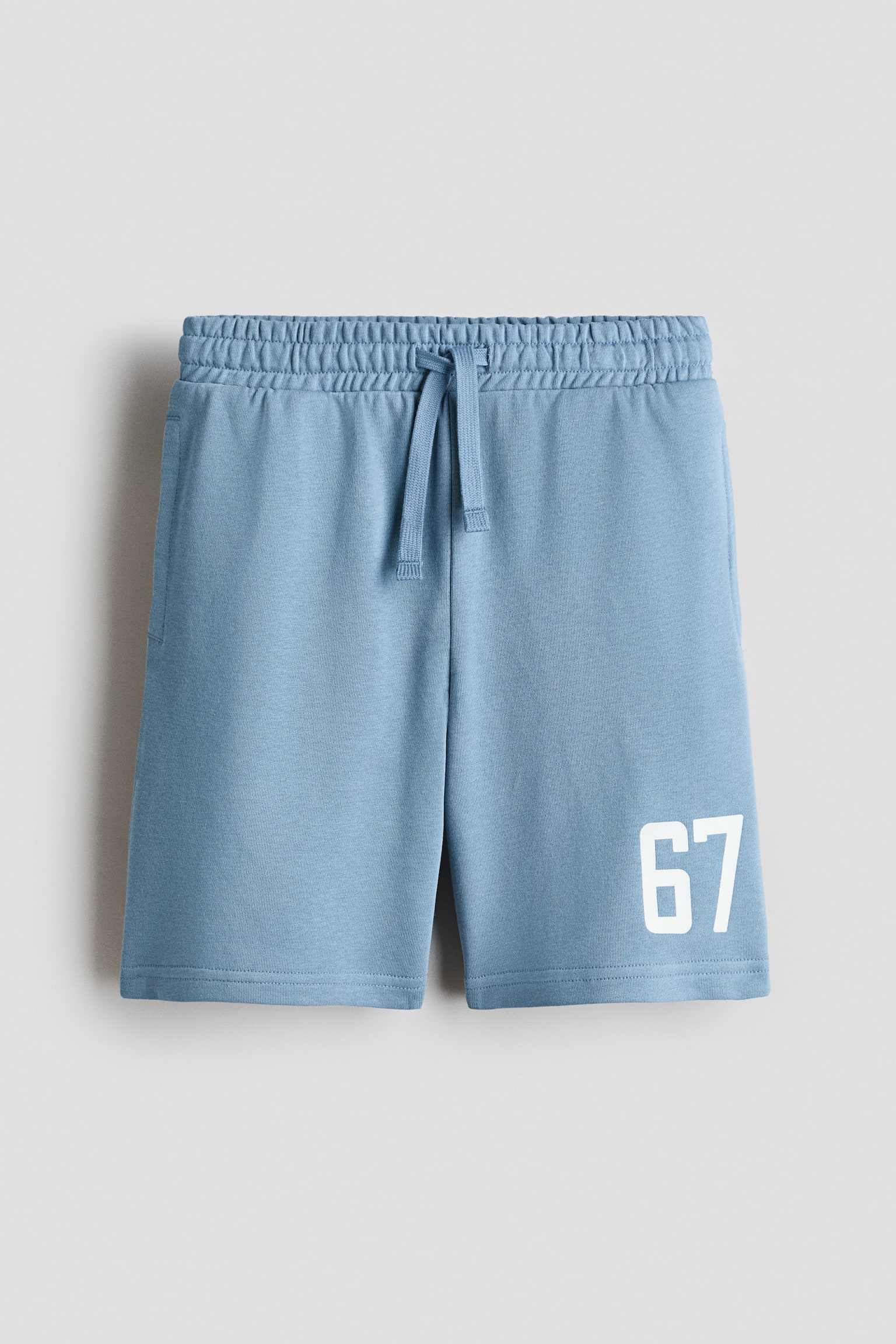 Shorts en french terry con diseño - Azul tenue/67/Beige/Surf club/Gris oscuro/Batik - 1