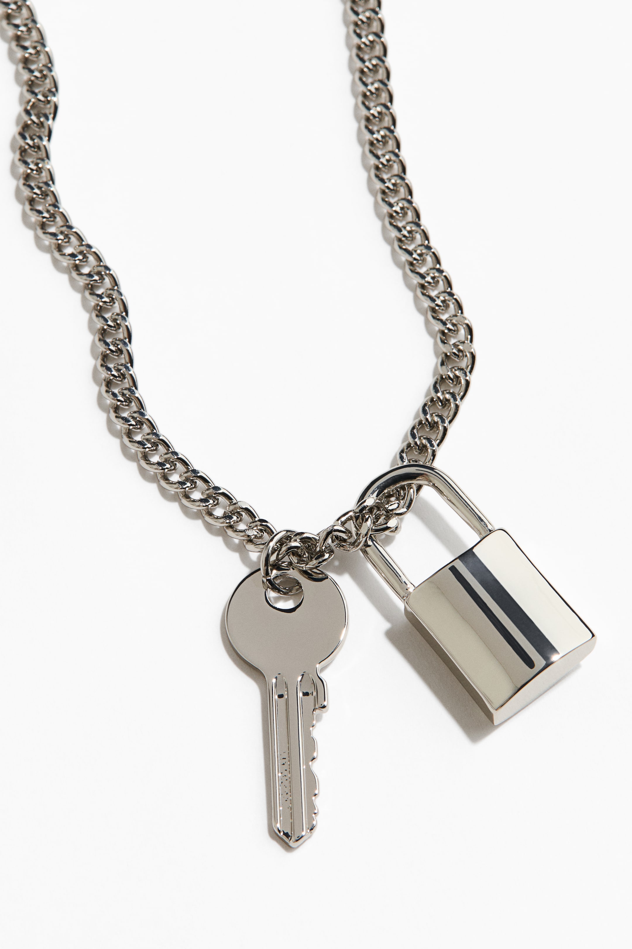 Padlock-Pendant Necklace