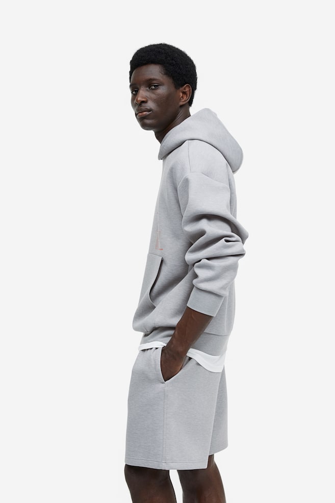 DryMove™ Sports hoodie - Grey marl/Develop/White - 7