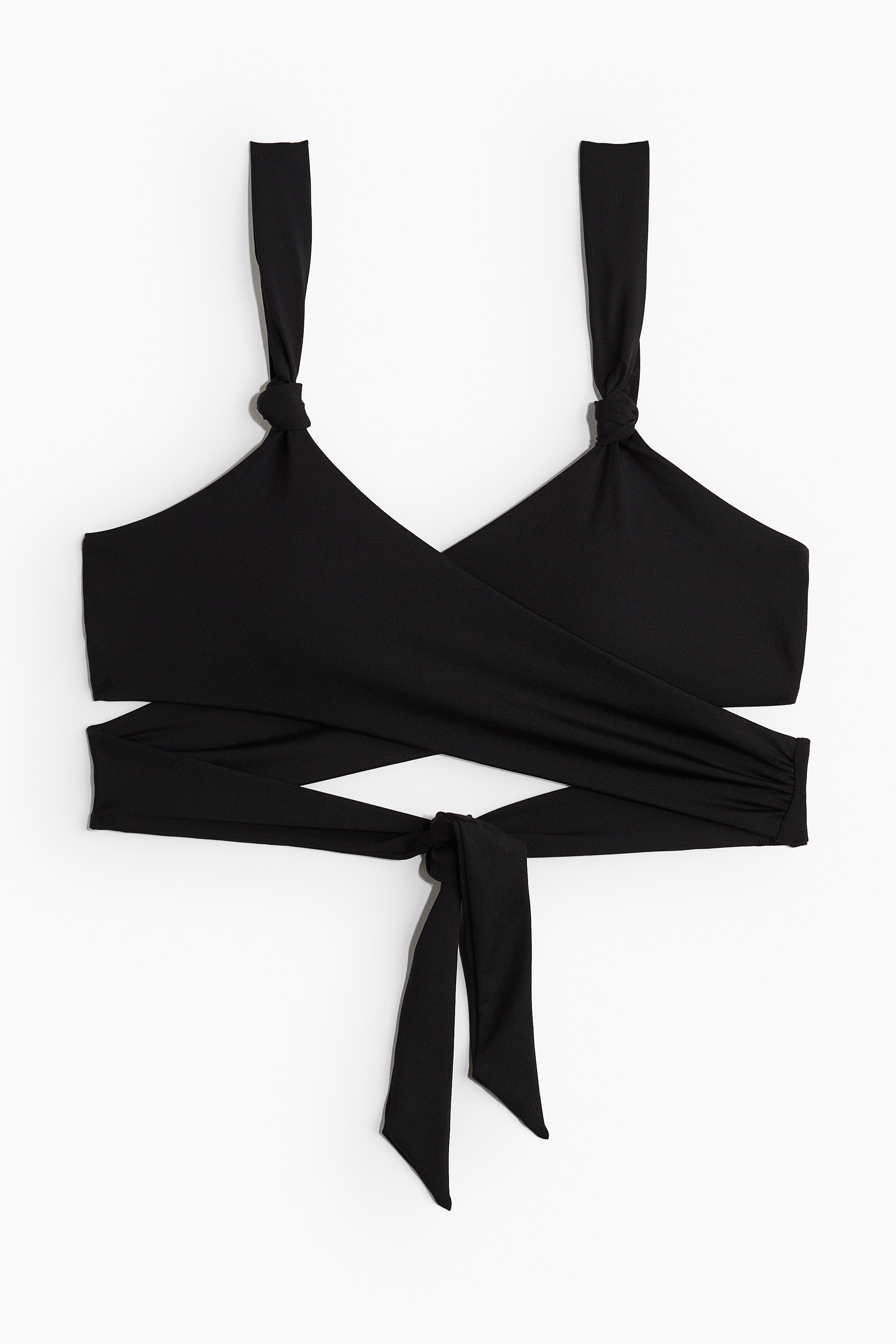 wrap style bikini top