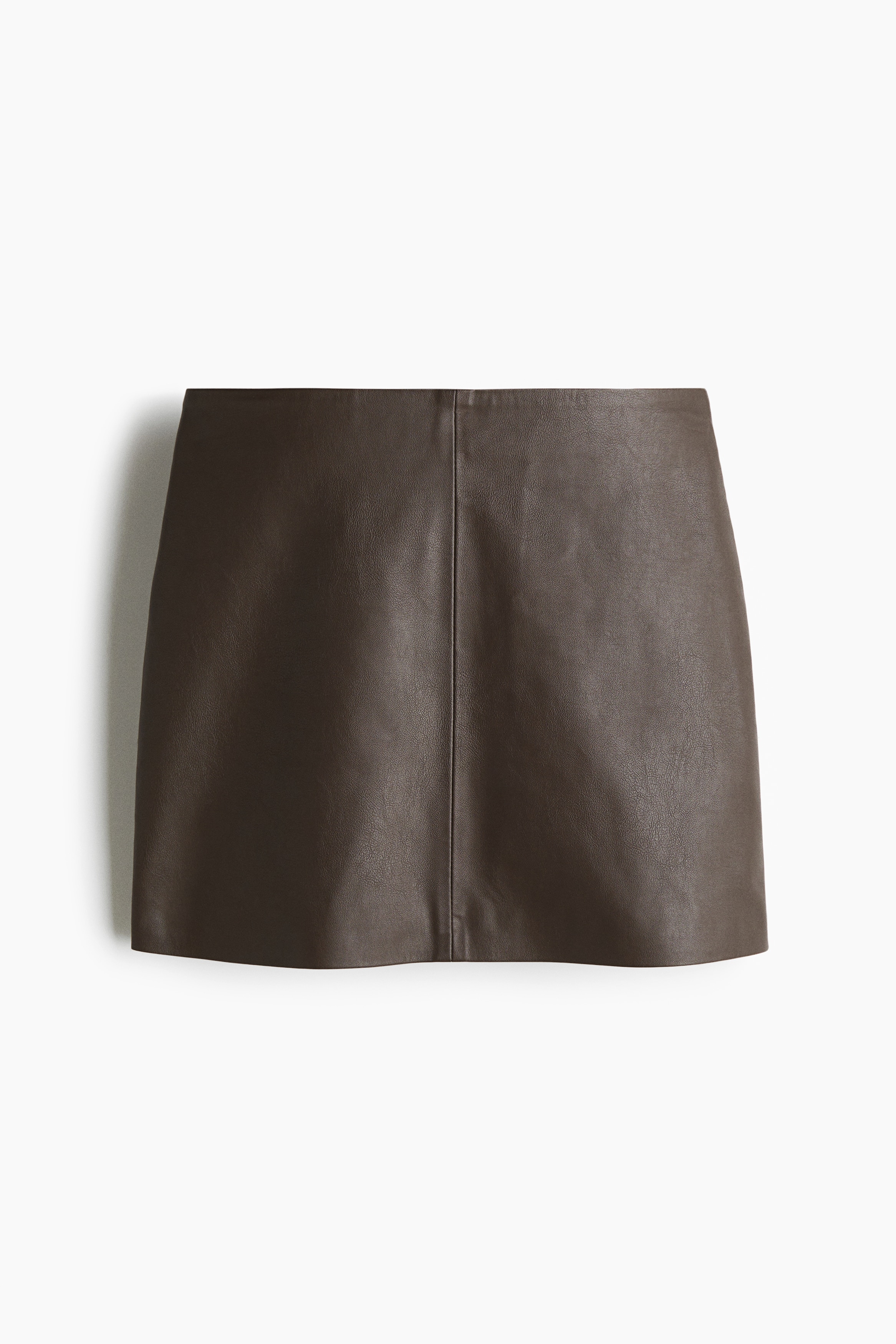 Mörkbrun Minikjol - Size: 48  - H&M
