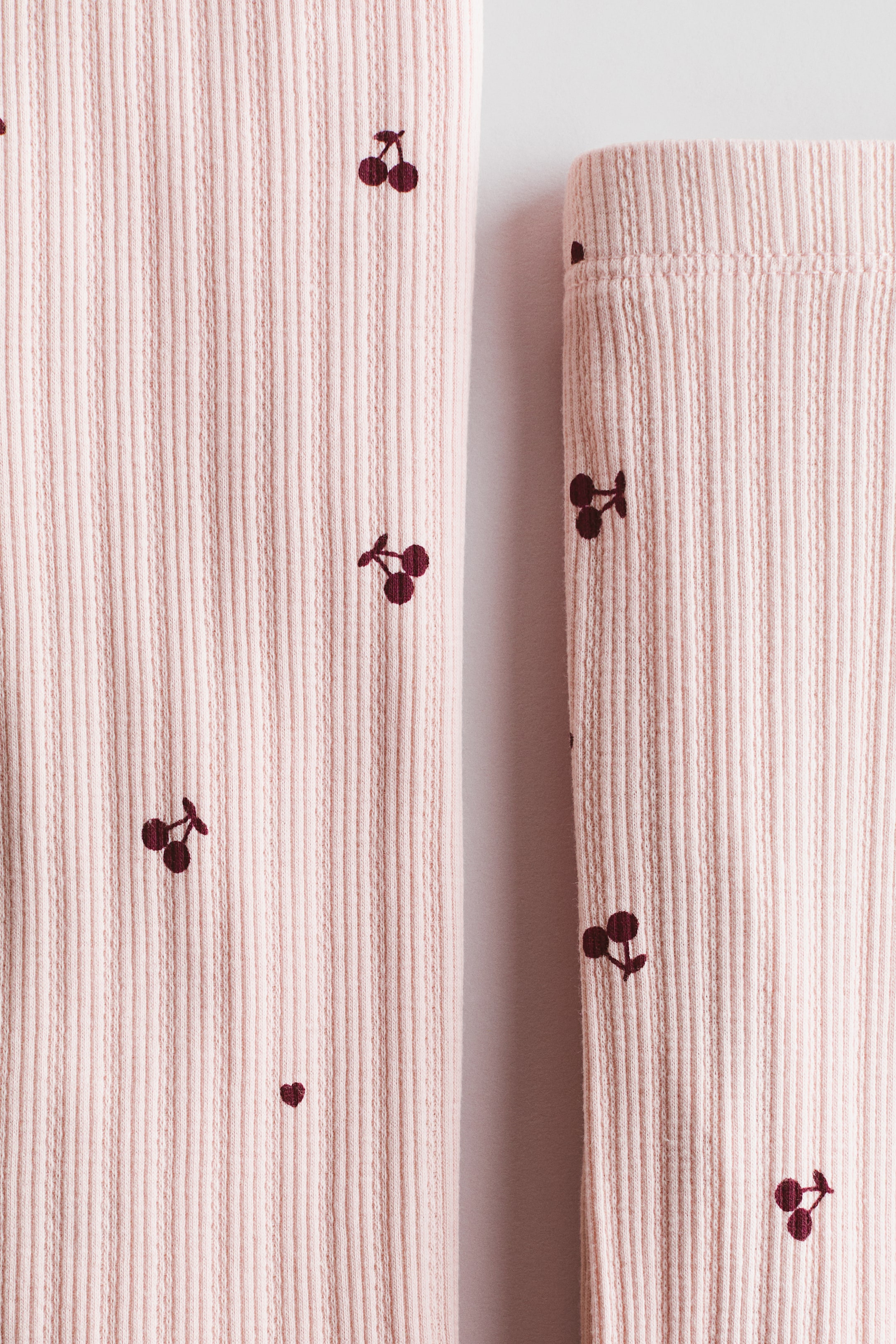2-Piece Ribbed Cotton Set