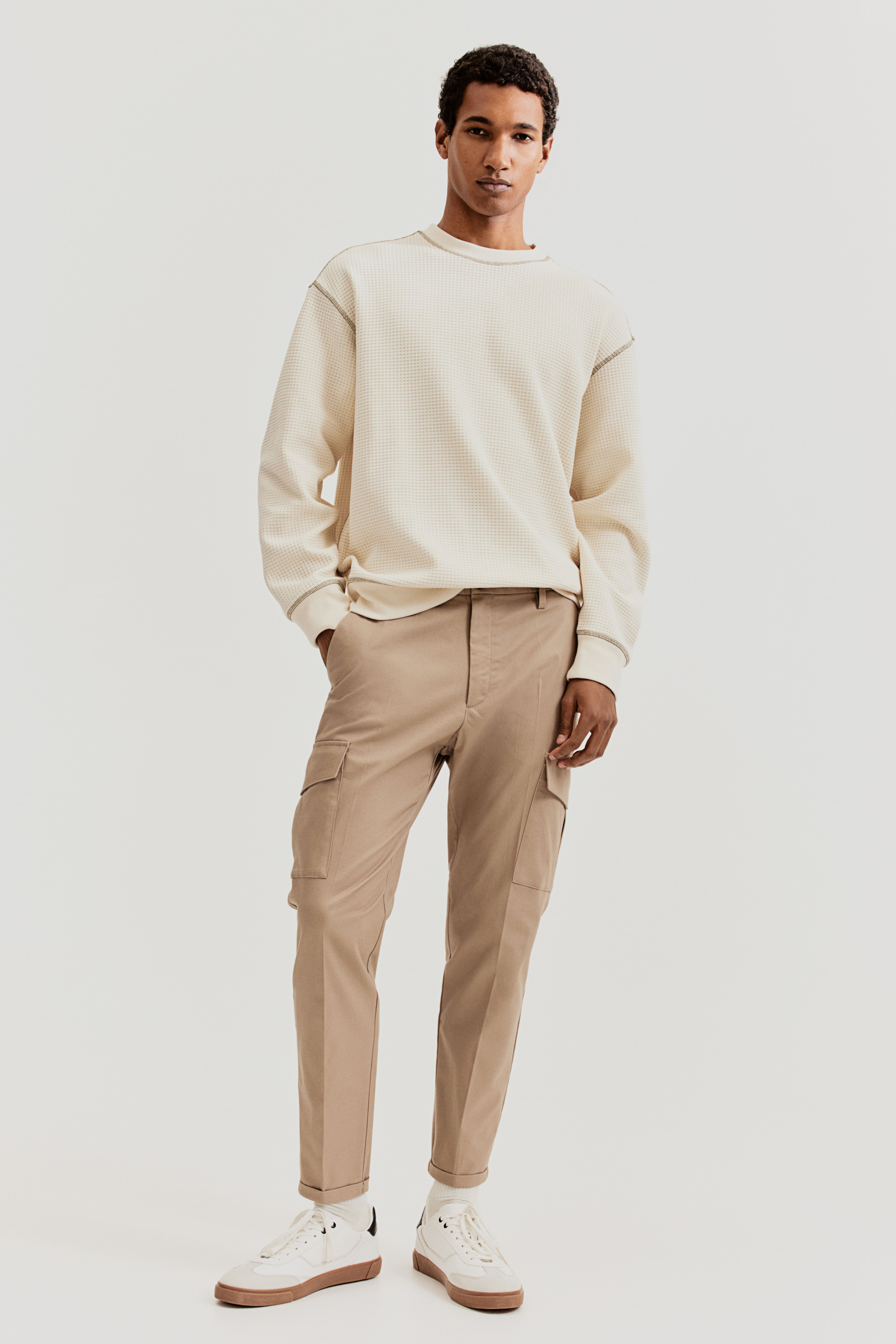 Cropped trousers mens h&m hotsell