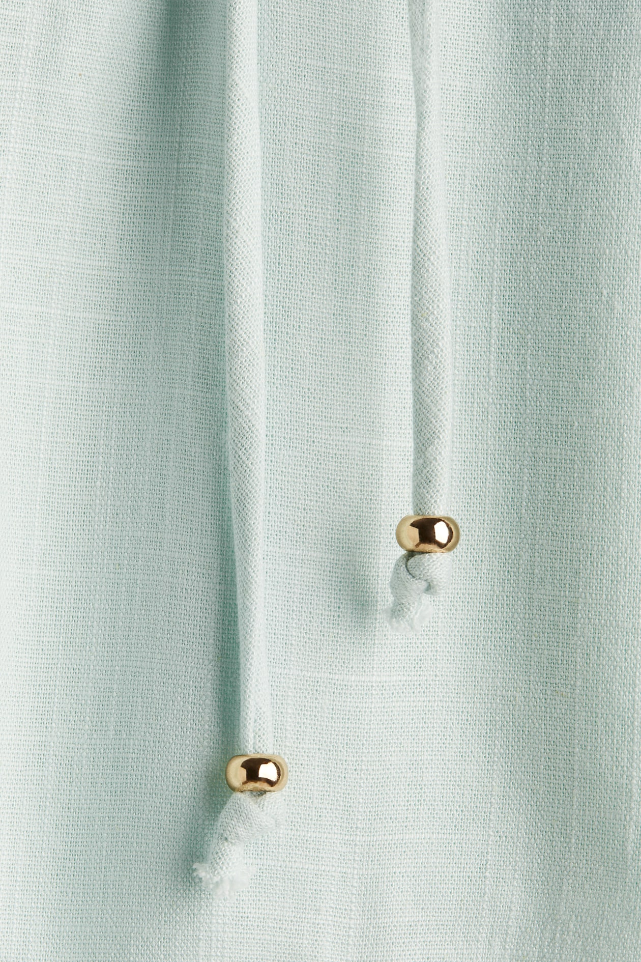 Linen-Blend Drawstring Shorts - image 3