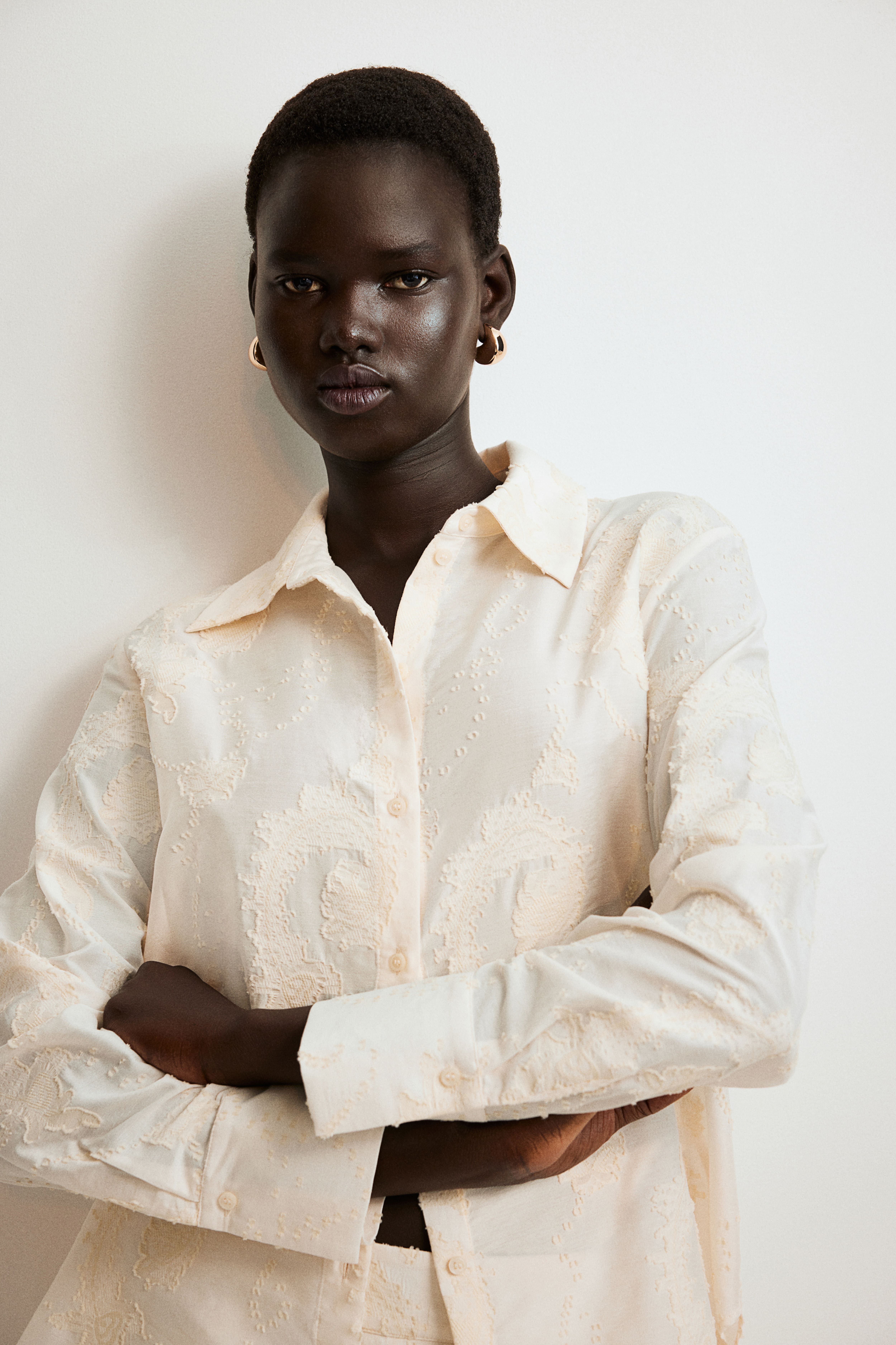 Women's White Shirts | Cotton, Linen, Silk & Satin | H&M US