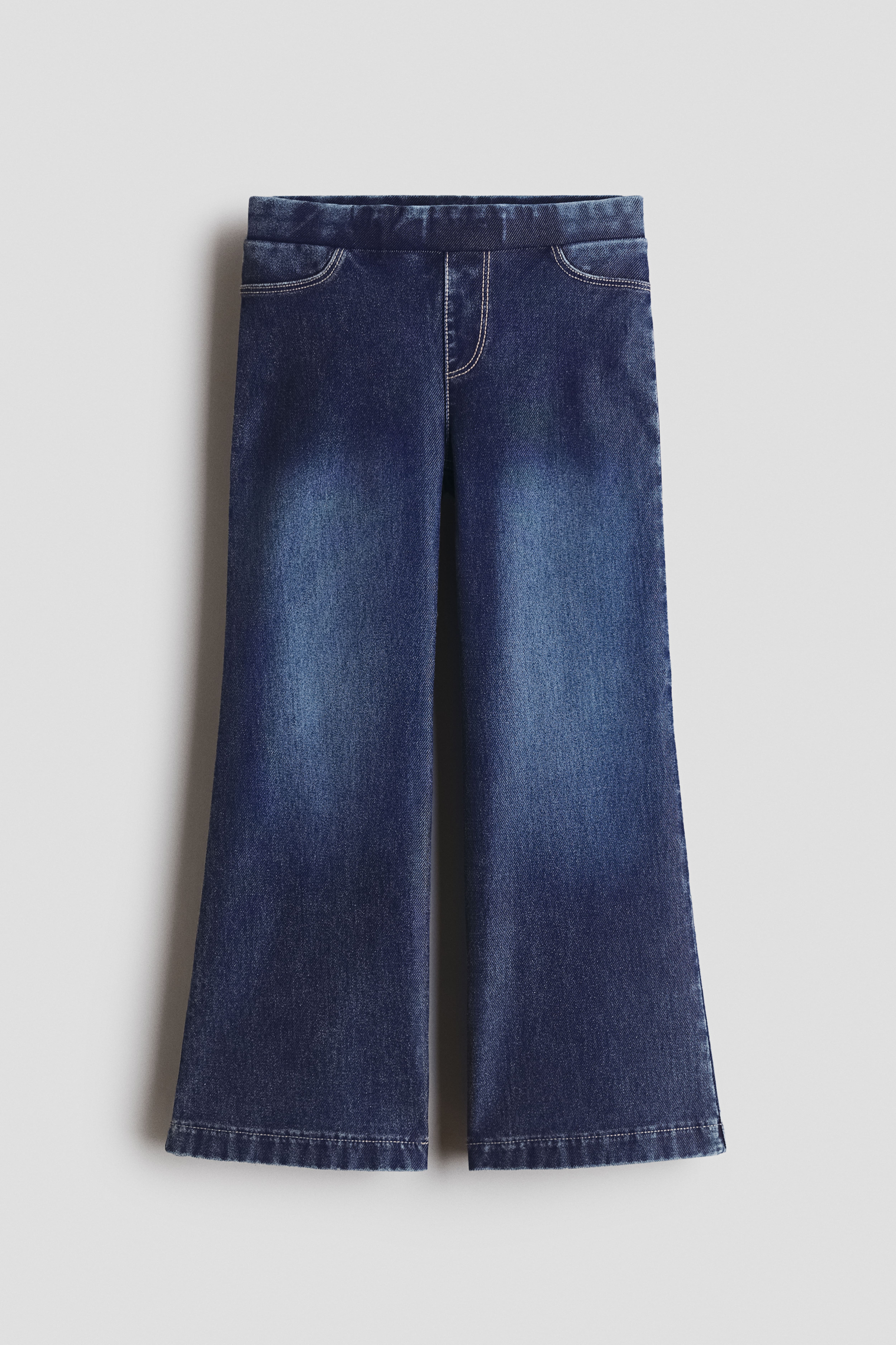 Wide Denim-look Pants