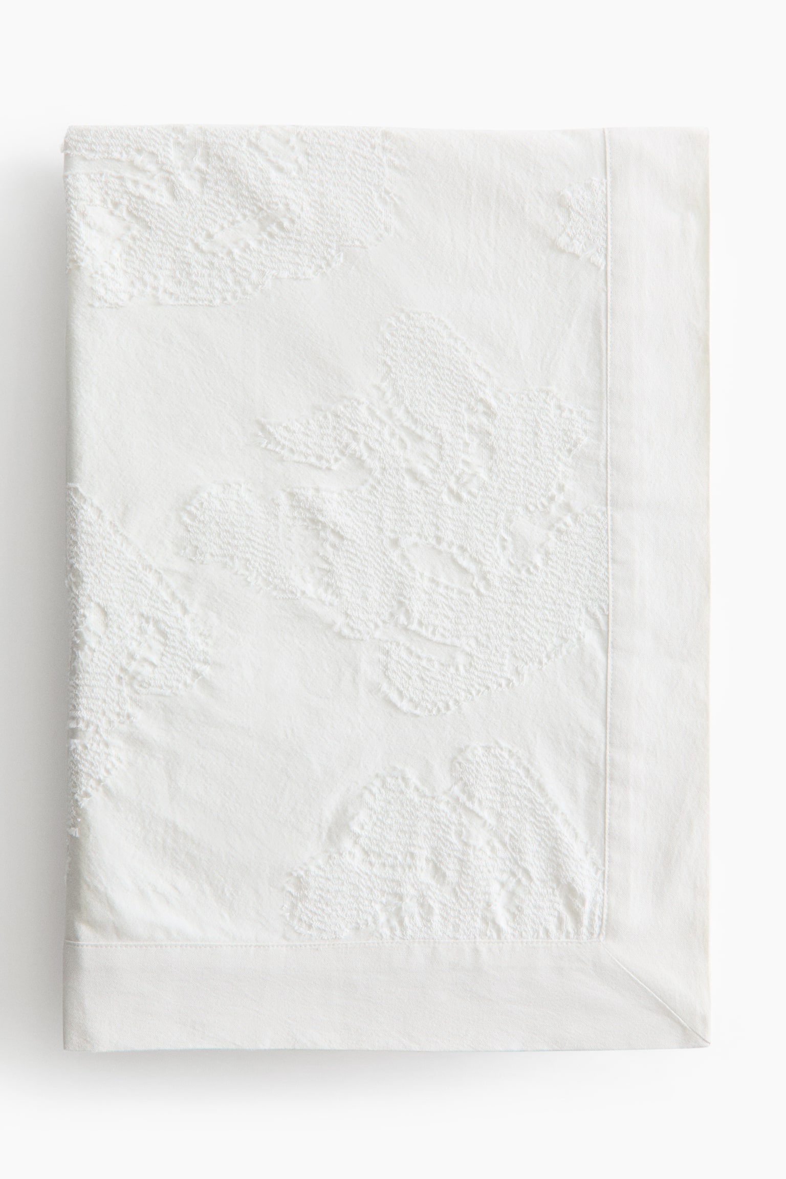 Cotton-Blend Bedspread - White - 1