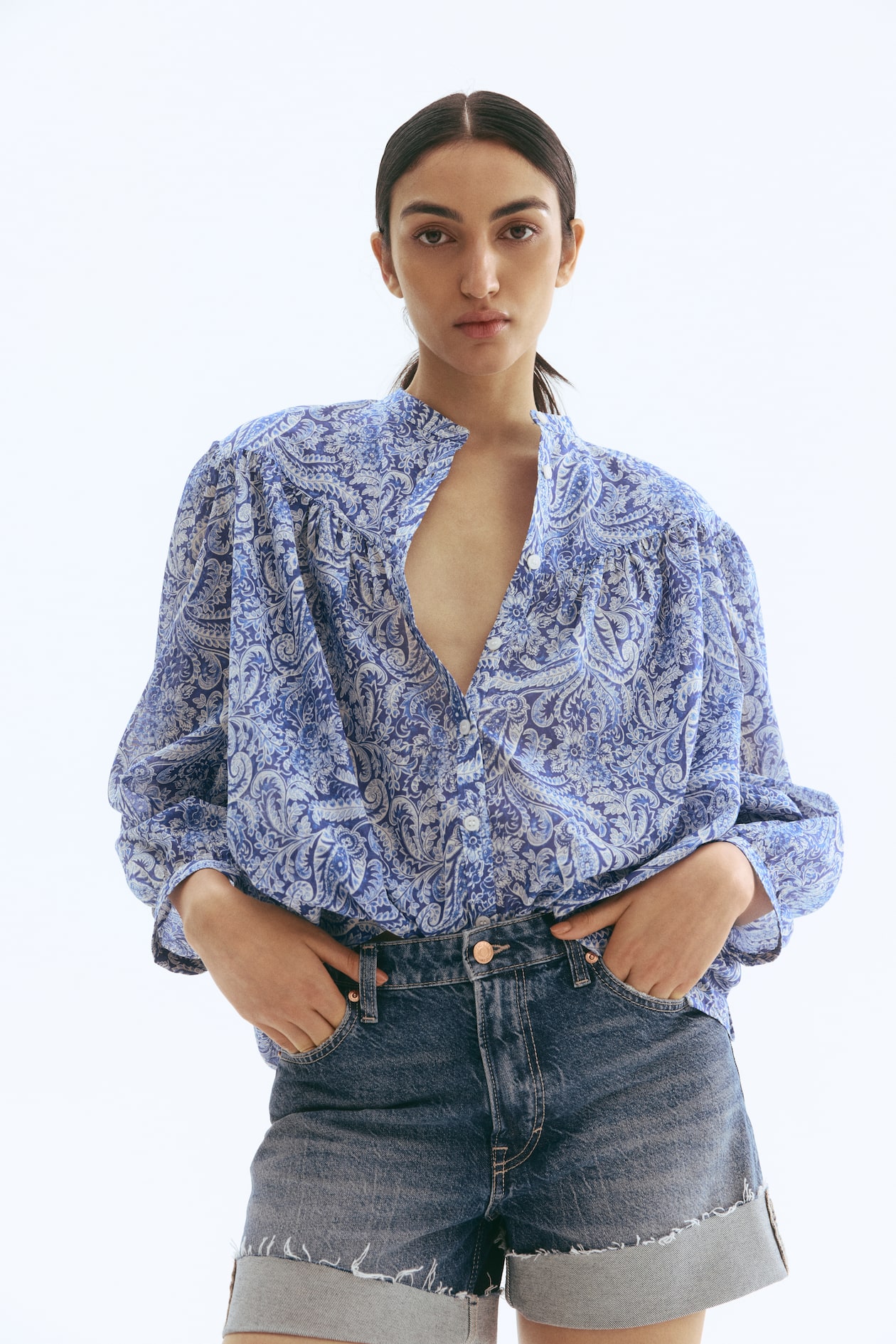Cotton Blouse - image 3