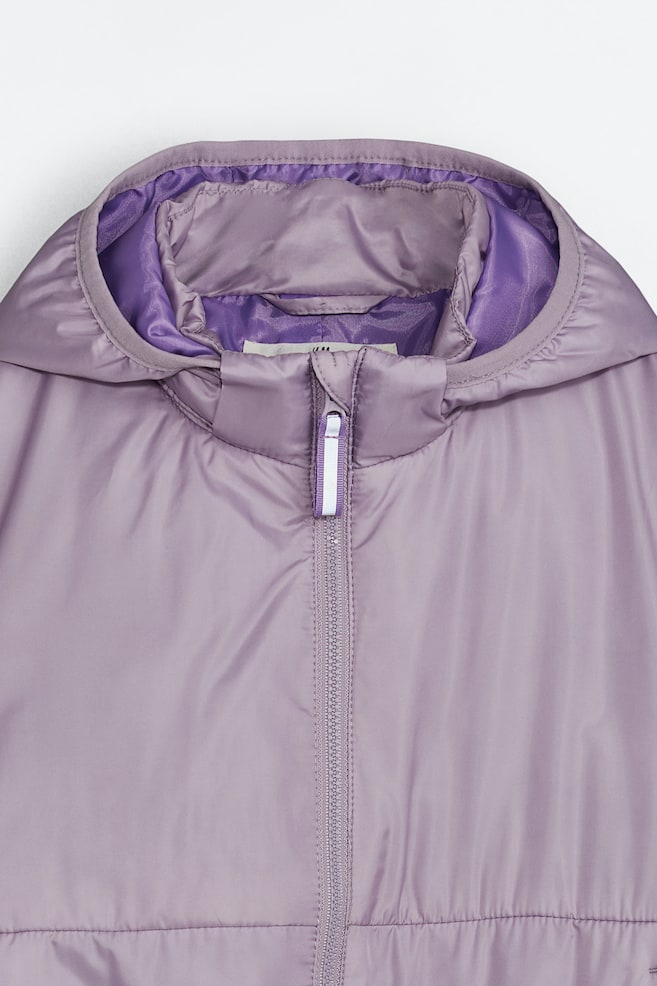 Water-repellent jacket - Light purple/Terracotta - 3