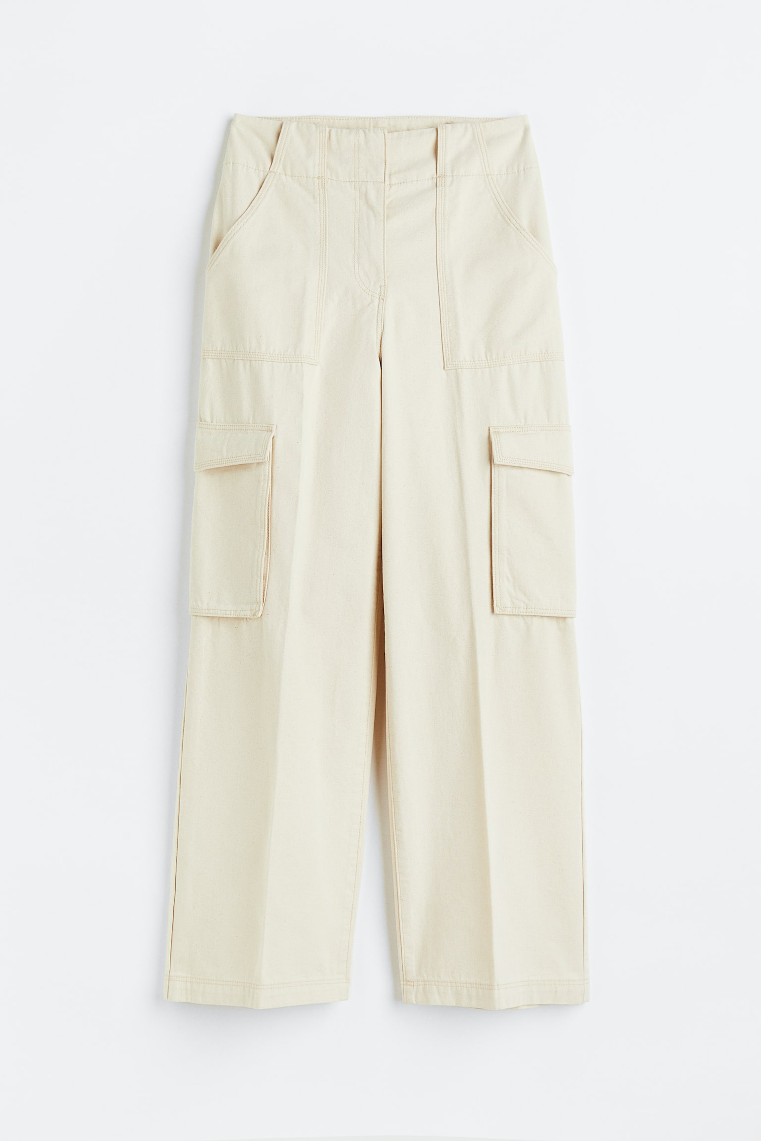 Cargo Pants - Light beige - 1