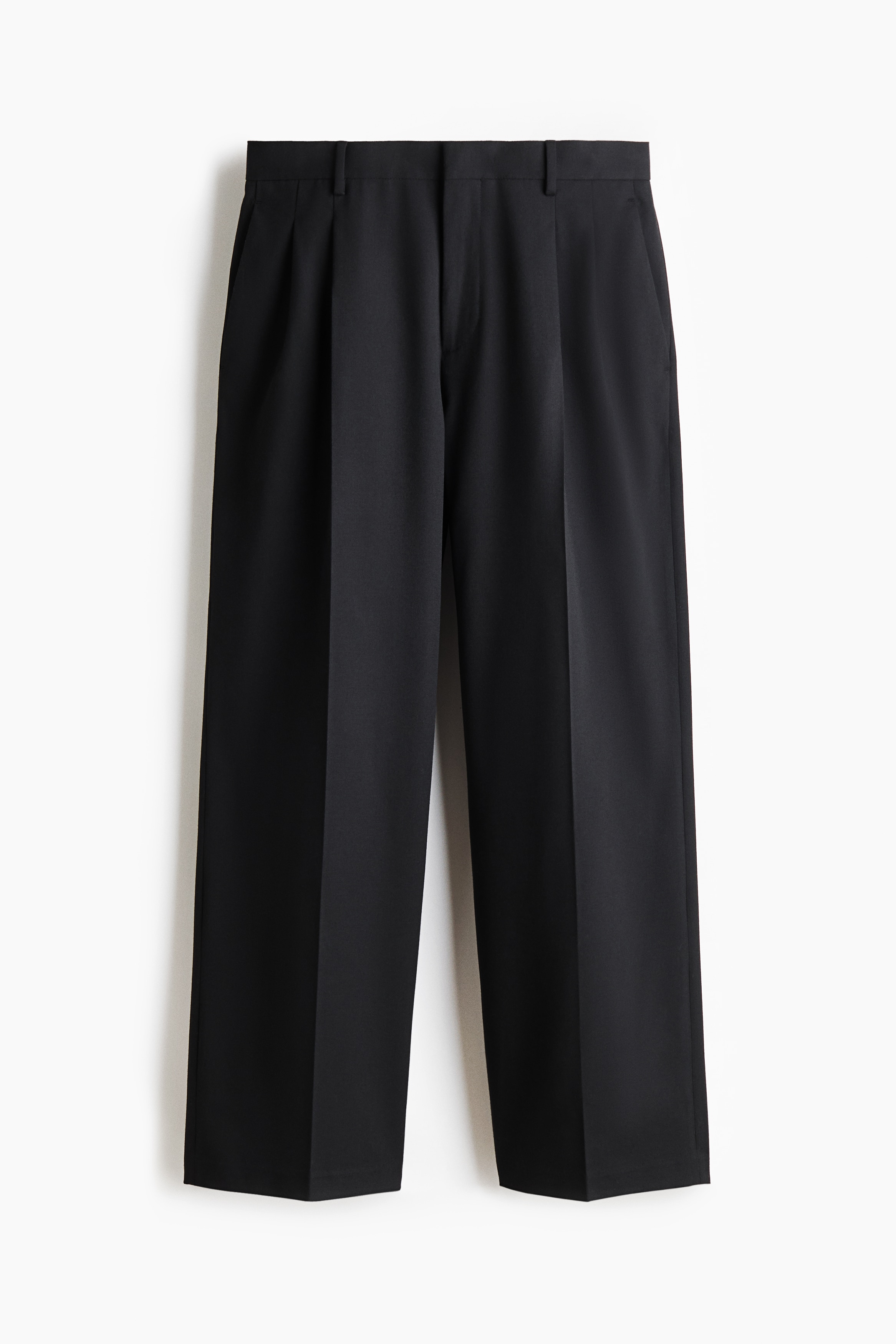 Pantalon chic Loose Fit - Noir/Gris foncé/Beige
