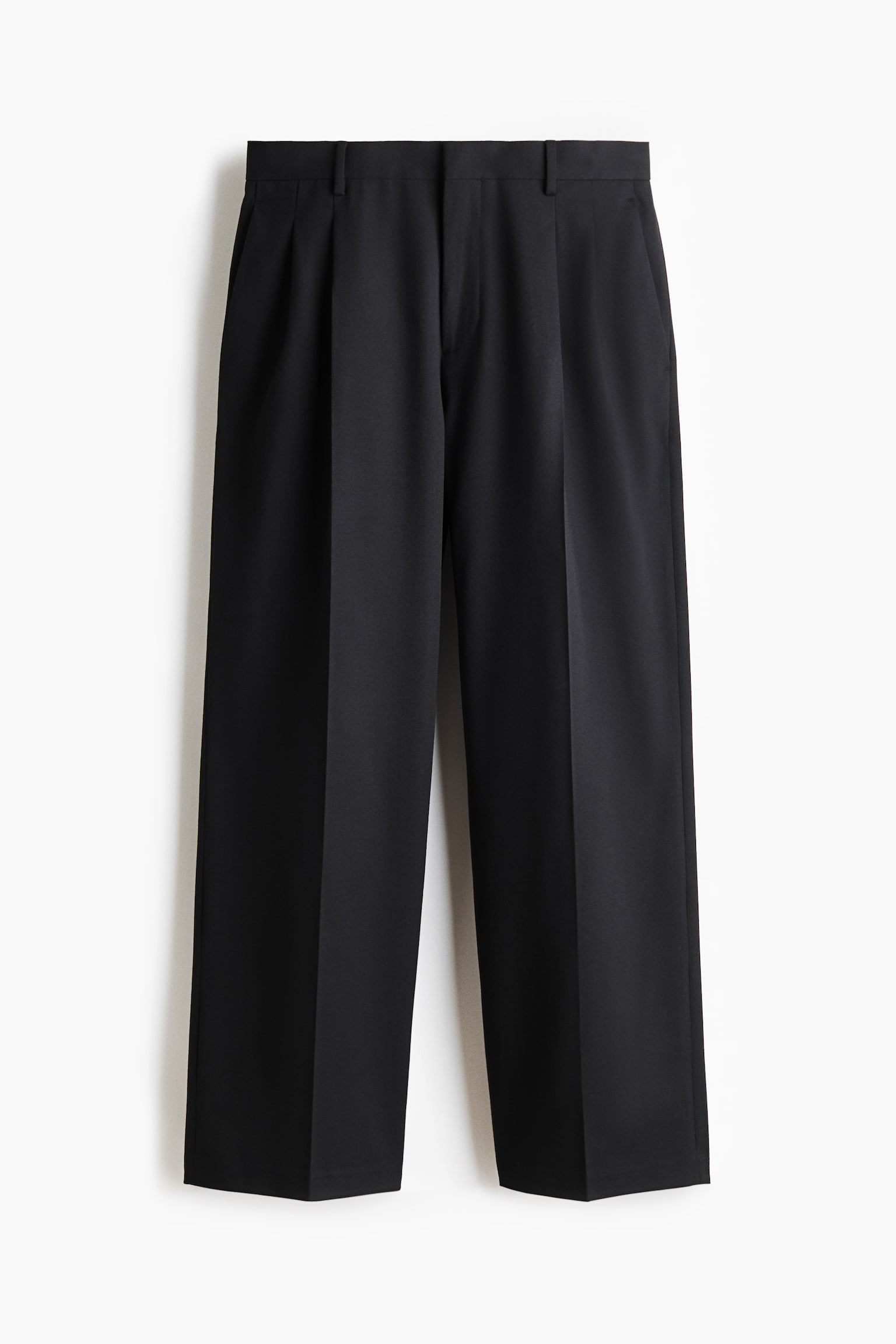 Loose Fit Tailored trousers - Black/Beige/Dark grey - 2