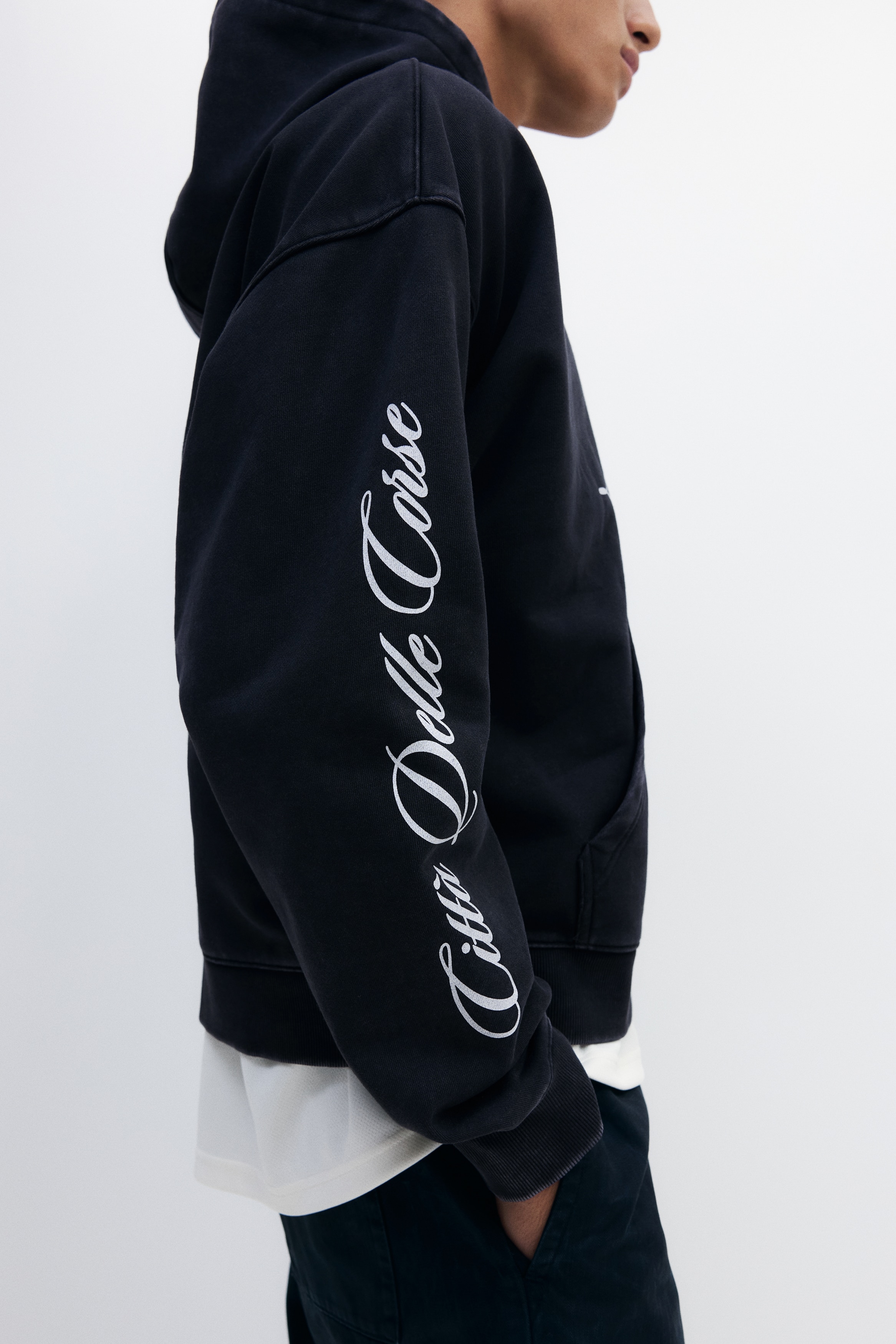 Oversized Fit Washed hoodie