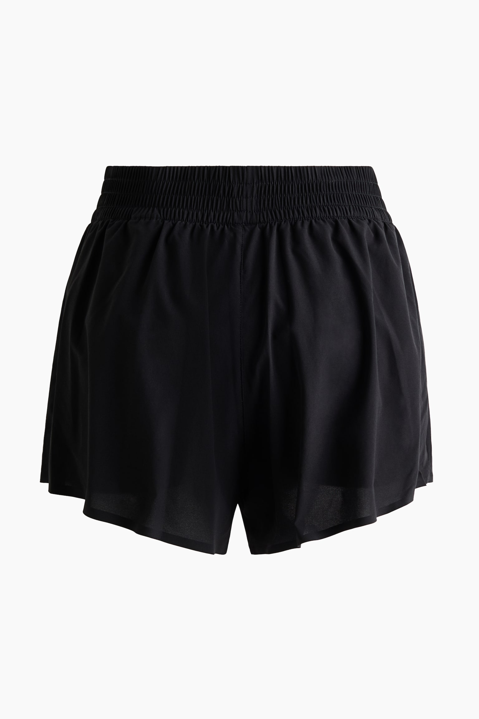 Doppellagige Sportshorts - Schwarz/Dunkles Lehmgrau/Flieder/Buttergelb/Amazonitblau/Zartrosa - 9