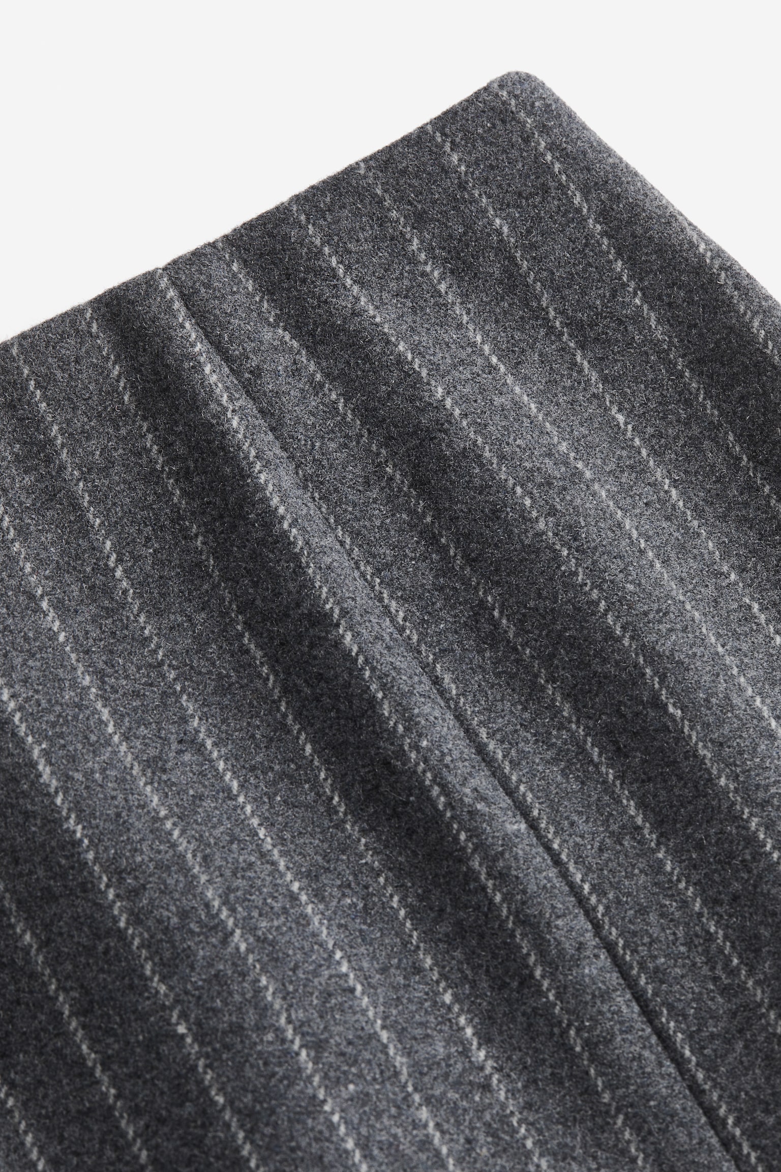 Pencil skirt - Dark grey/Pinstriped - 2