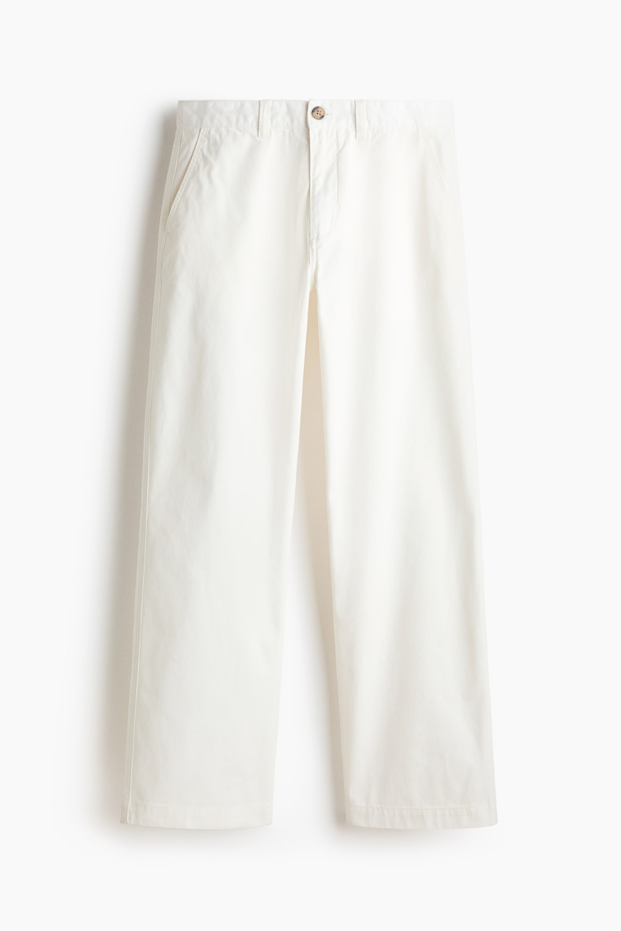 Pantalon de coutil décontracté en coton