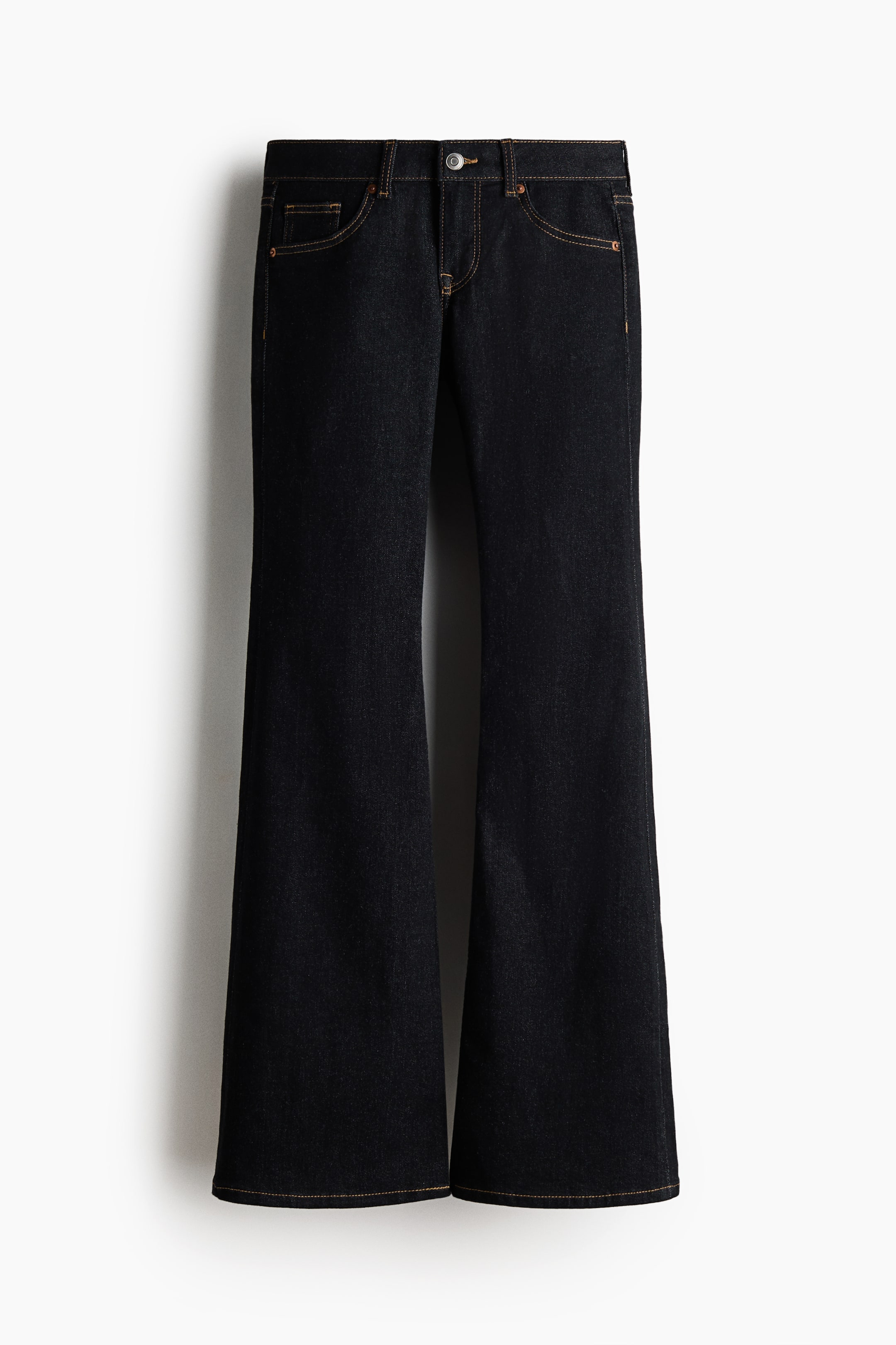 Ingrandisci l'immagine: Flared Low Jeans - Nero denim - DONNA | H&M CH 5