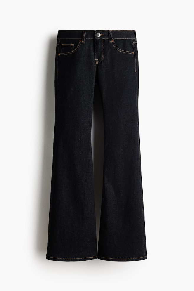 Flared Low Jeans - Denimschwarz/Ausgewaschenes Grau/Helles Denimblau/Dunkles Denimblau/Denimblau/Helles Denimblau/Schwarz/Washed out/Helles Denimblau/Denimblau - 1