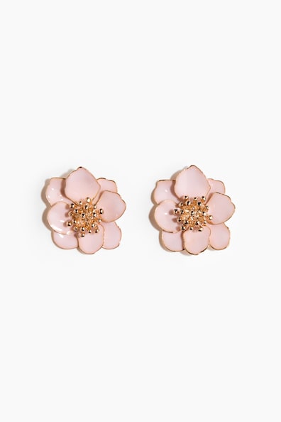 フラワーシェイプピアス