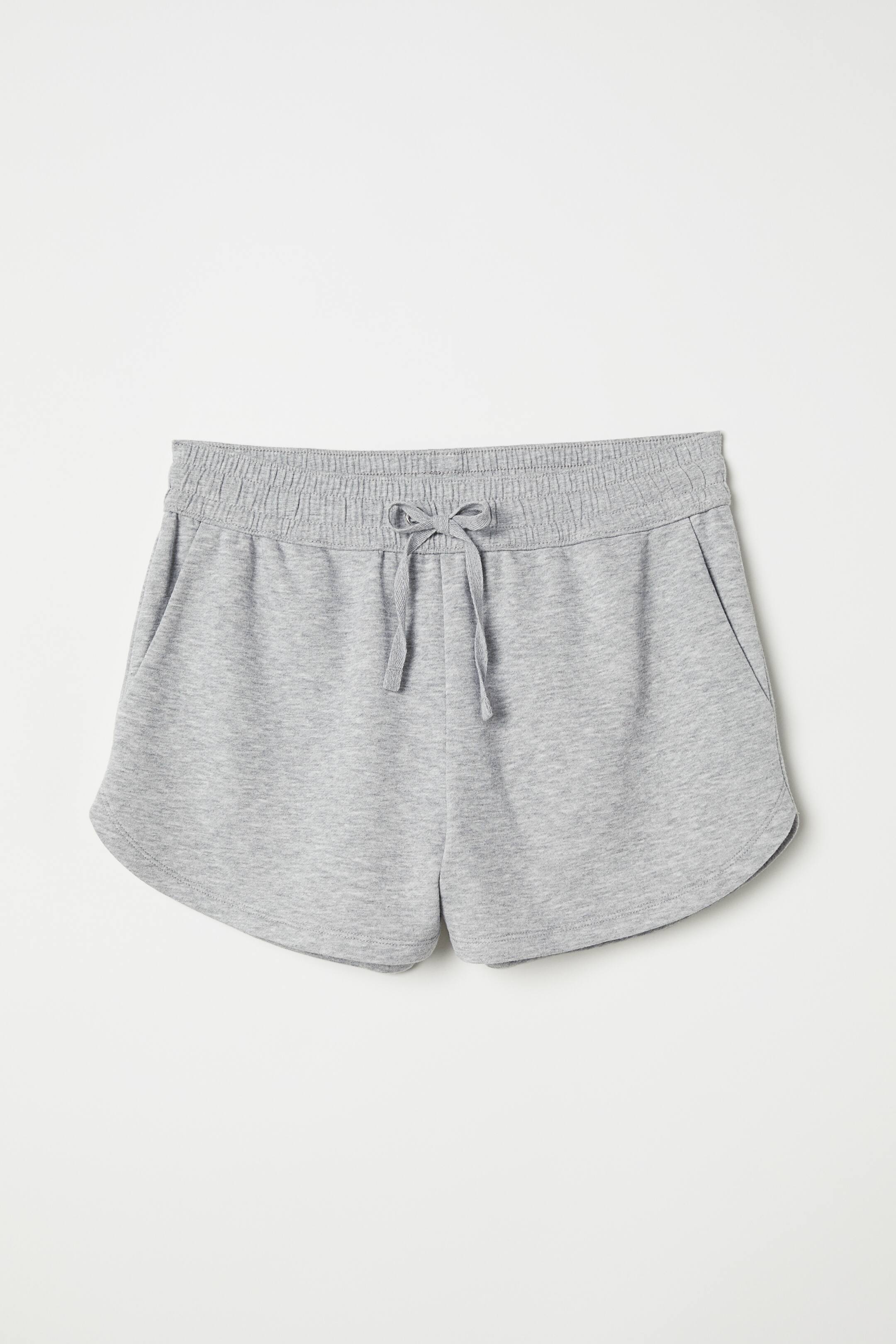 スウェットショートパンツ - グレーメランジ - レディース | H&M JP