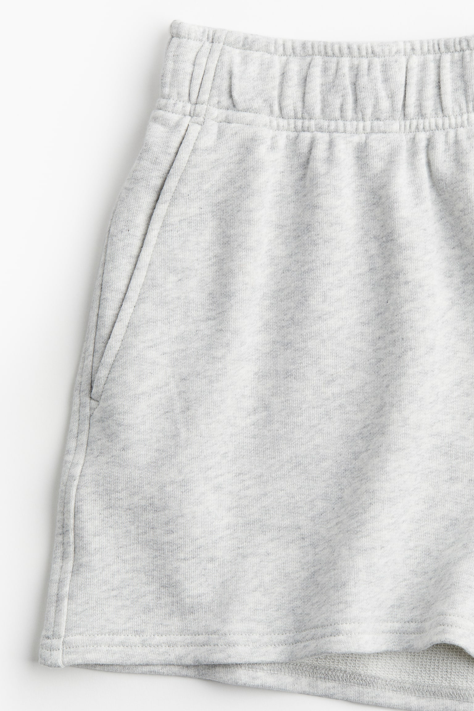 Sports shorts in DryMove™ - Light grey marl/Light pink/Mole - 4