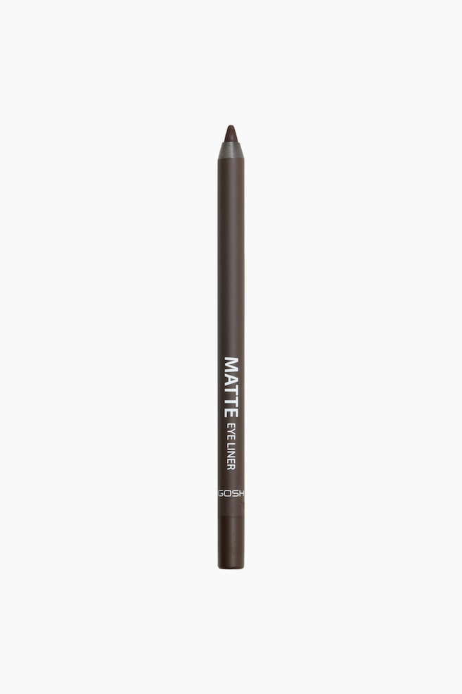 Matte Eye Liner - Mocha/Chocolate Brown/Mole/Classic Grey/Ocean Mist/Nude/Midnight Blue/Matt Black/Forest Green/Grey/True Violet/Dover White/Caribbean/Black Violet/Crazy Blue/Alligator/Mahogany/Olive Green/Dusty Violet - 1