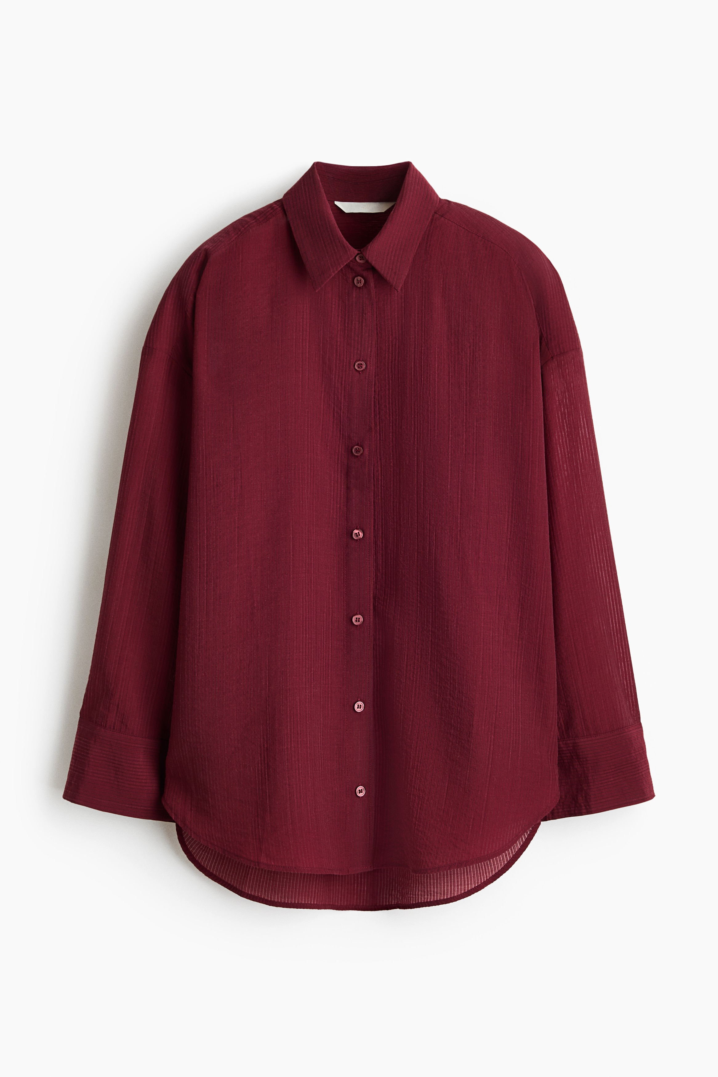 Oversized Crinkled Shirt