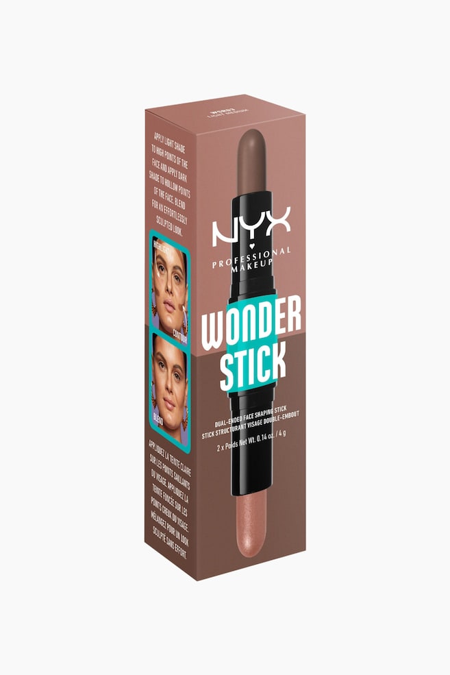 Dual-ended Face Shaping Stick-Light Medium - 3