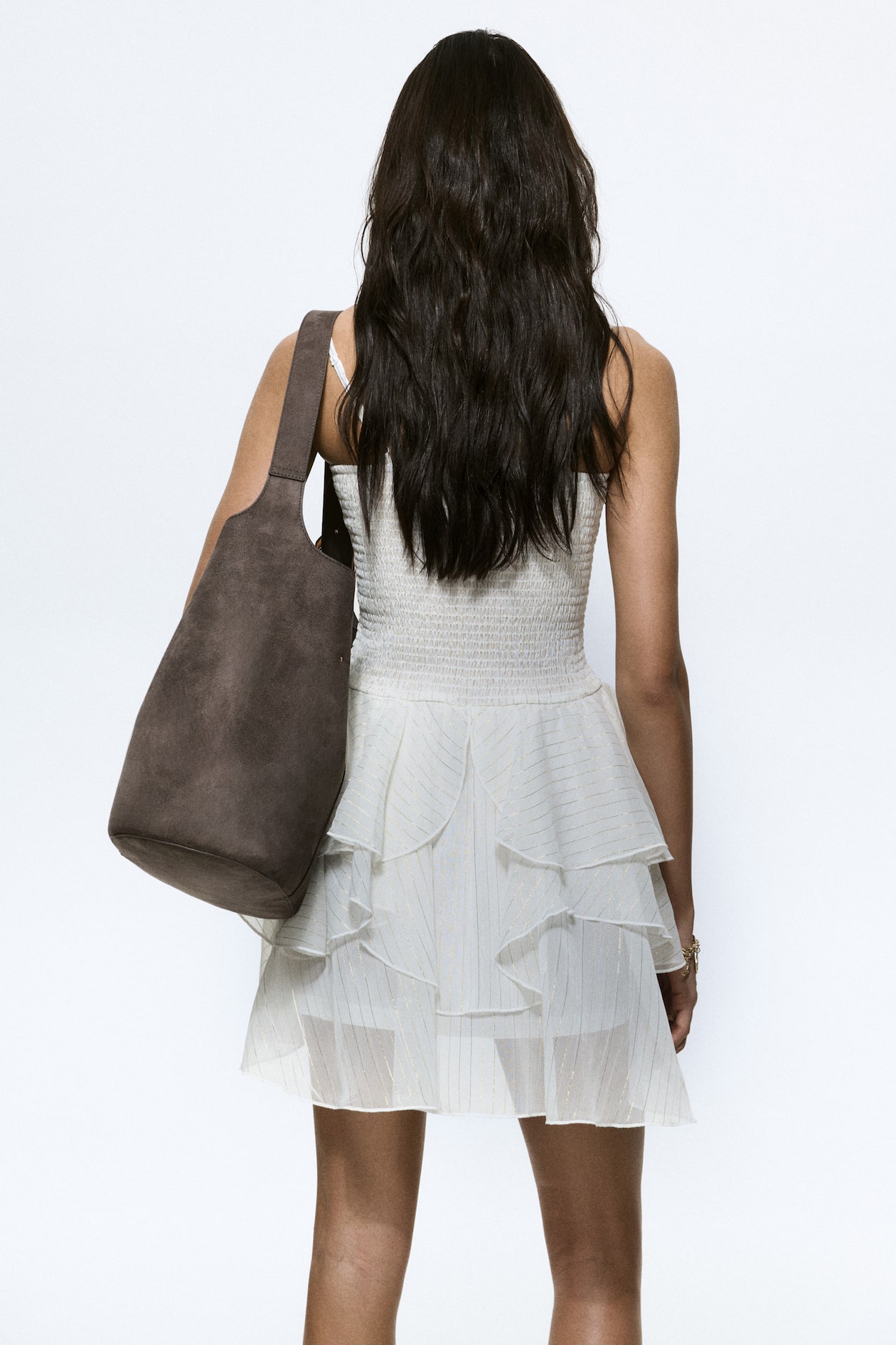 Smocked Strappy Dress - image 3