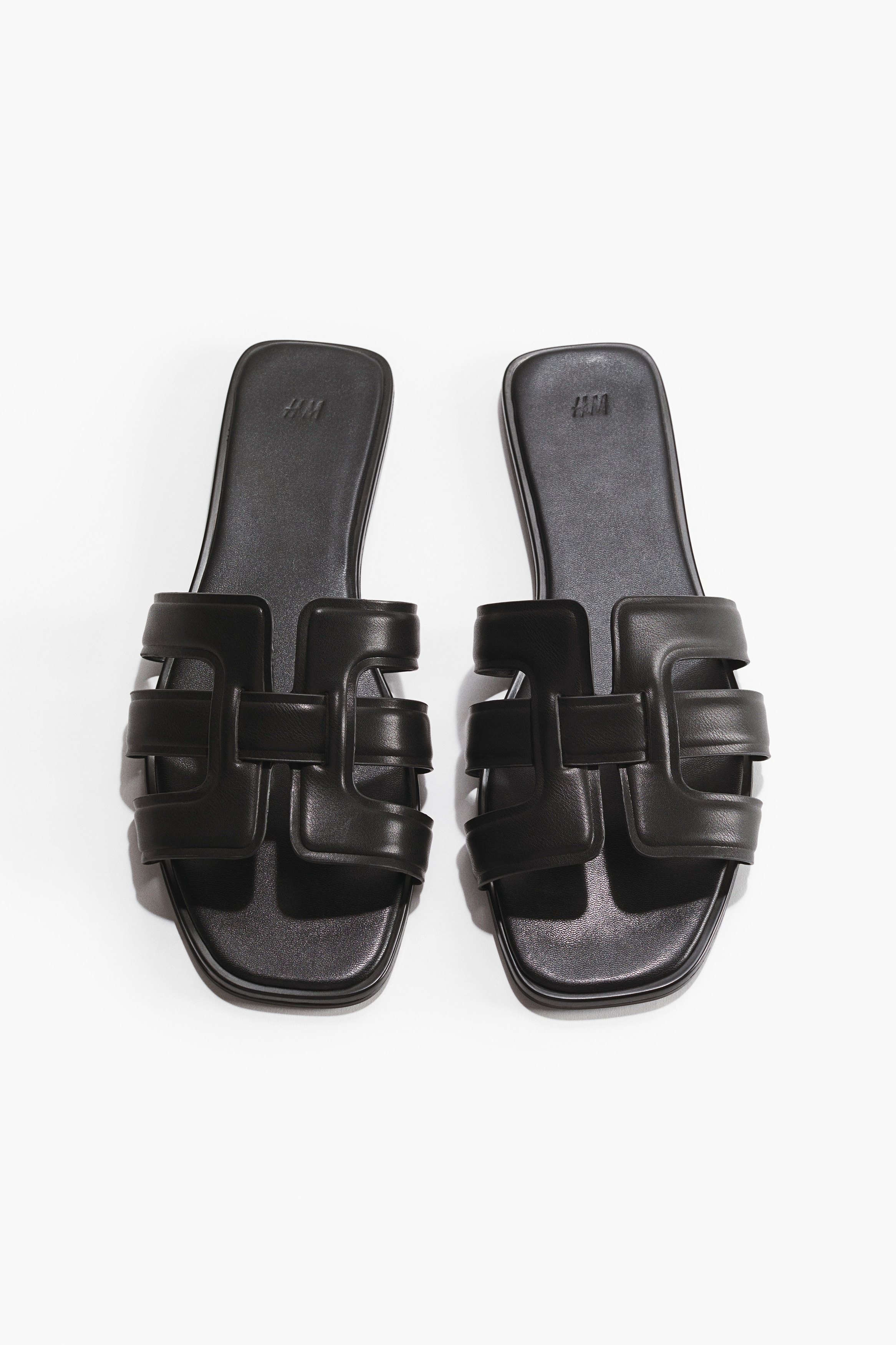 Sandals - Black/Beige/Brown/Dark brown