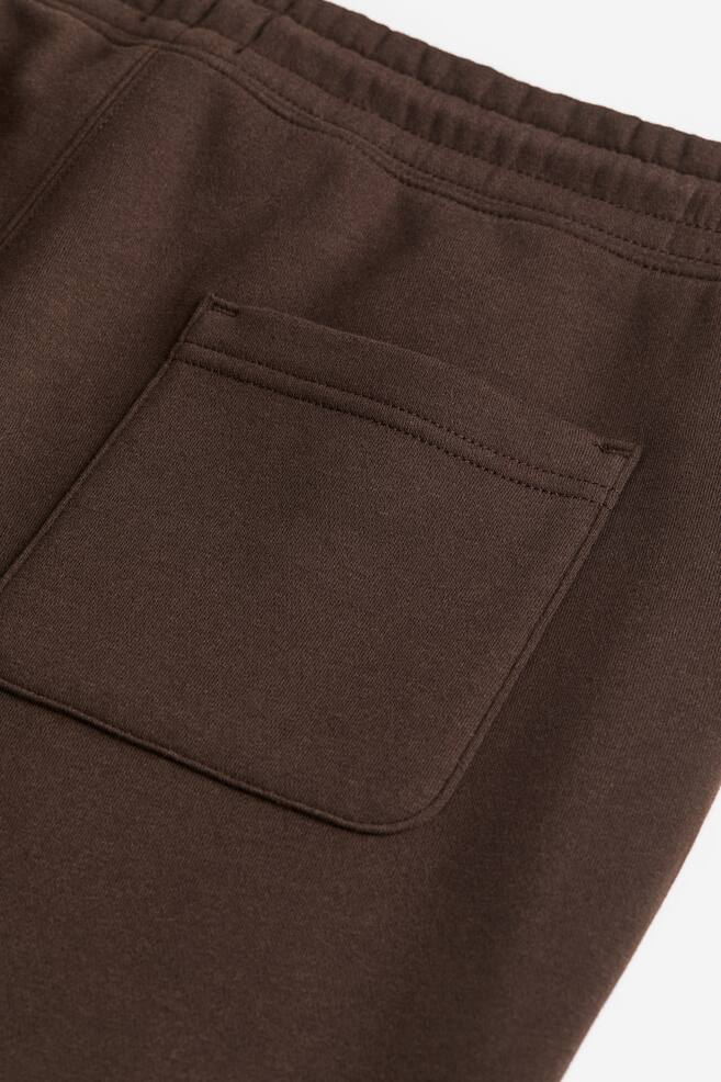 Relaxed Fit Sweatpants - Dark brown/Black/Light greige - 4