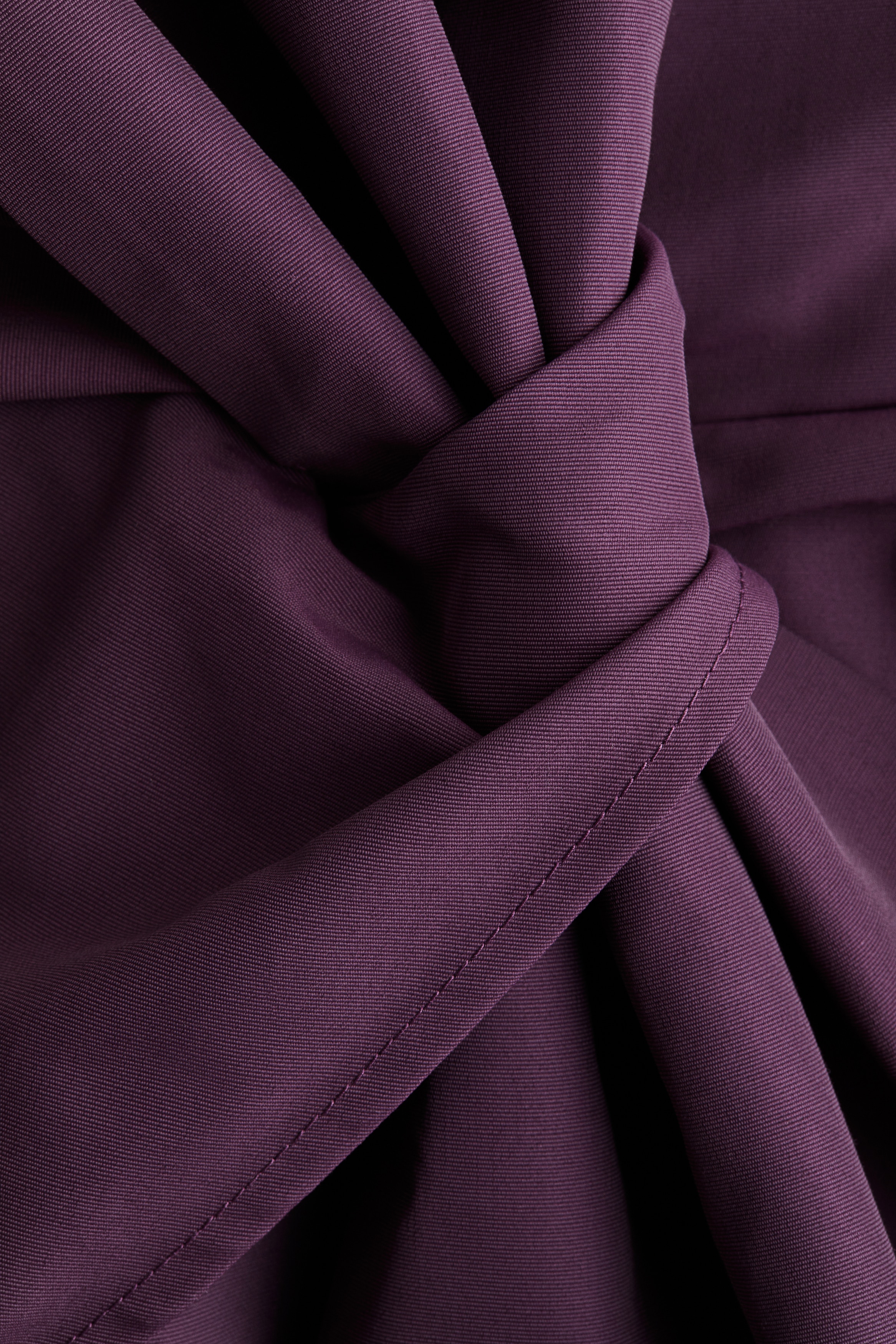 Knot-detail bandeau dress