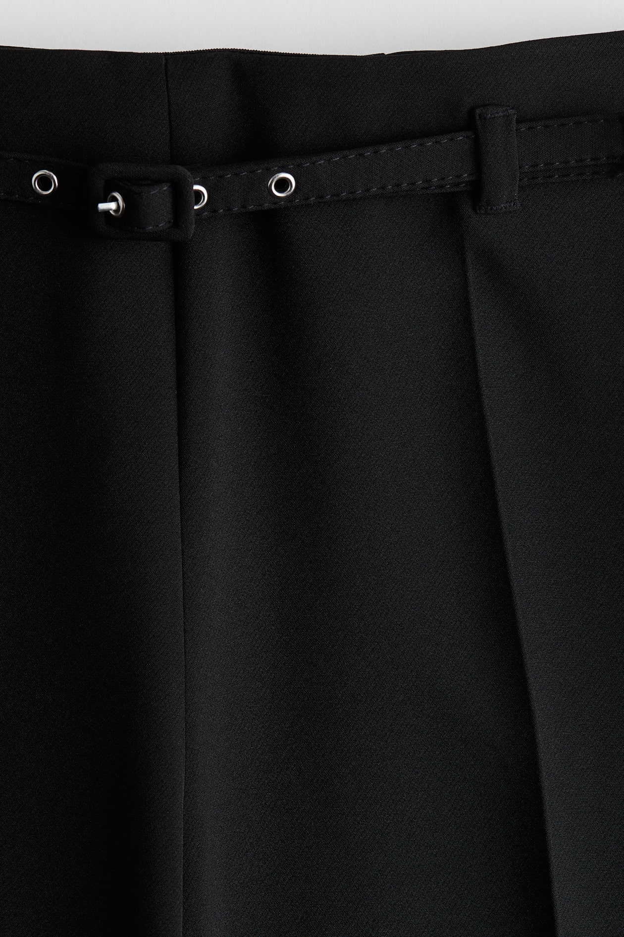 Wide Pants with Belt - image 3