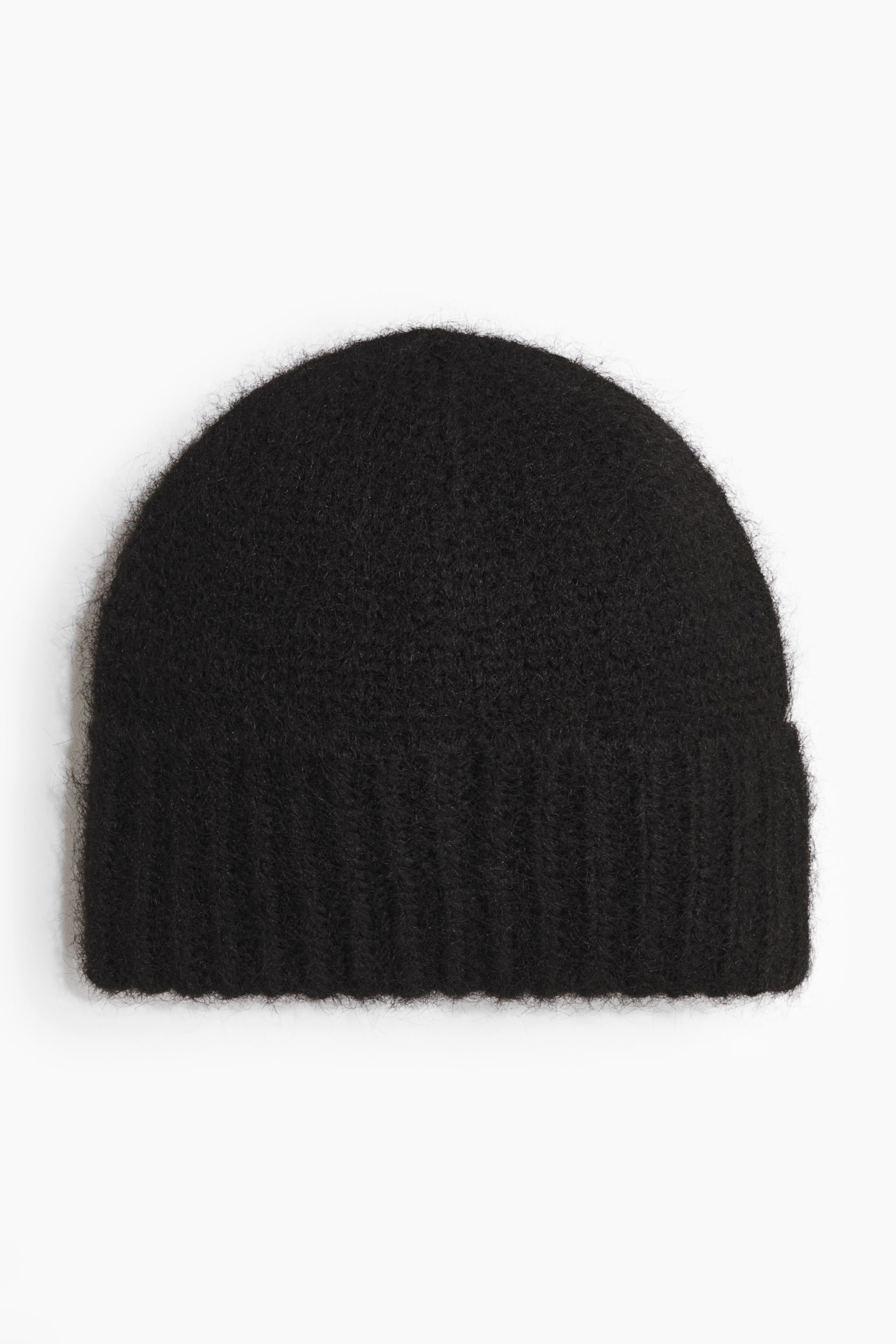 Knitted beanie - Black/Cream/Light pink/Dusty pink