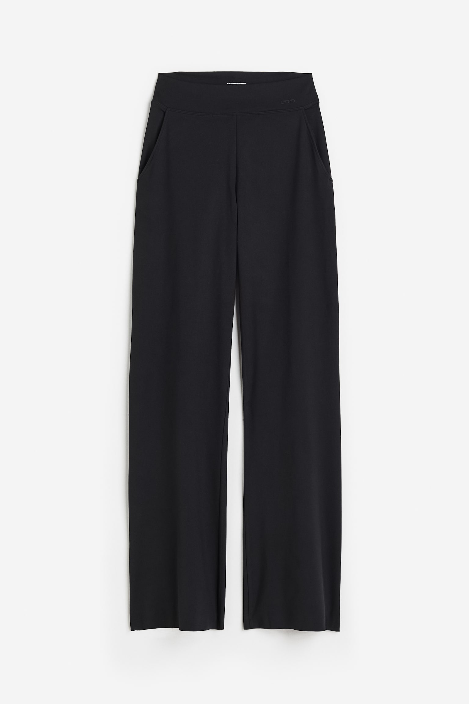 Sense Wide Pants - Black - 2